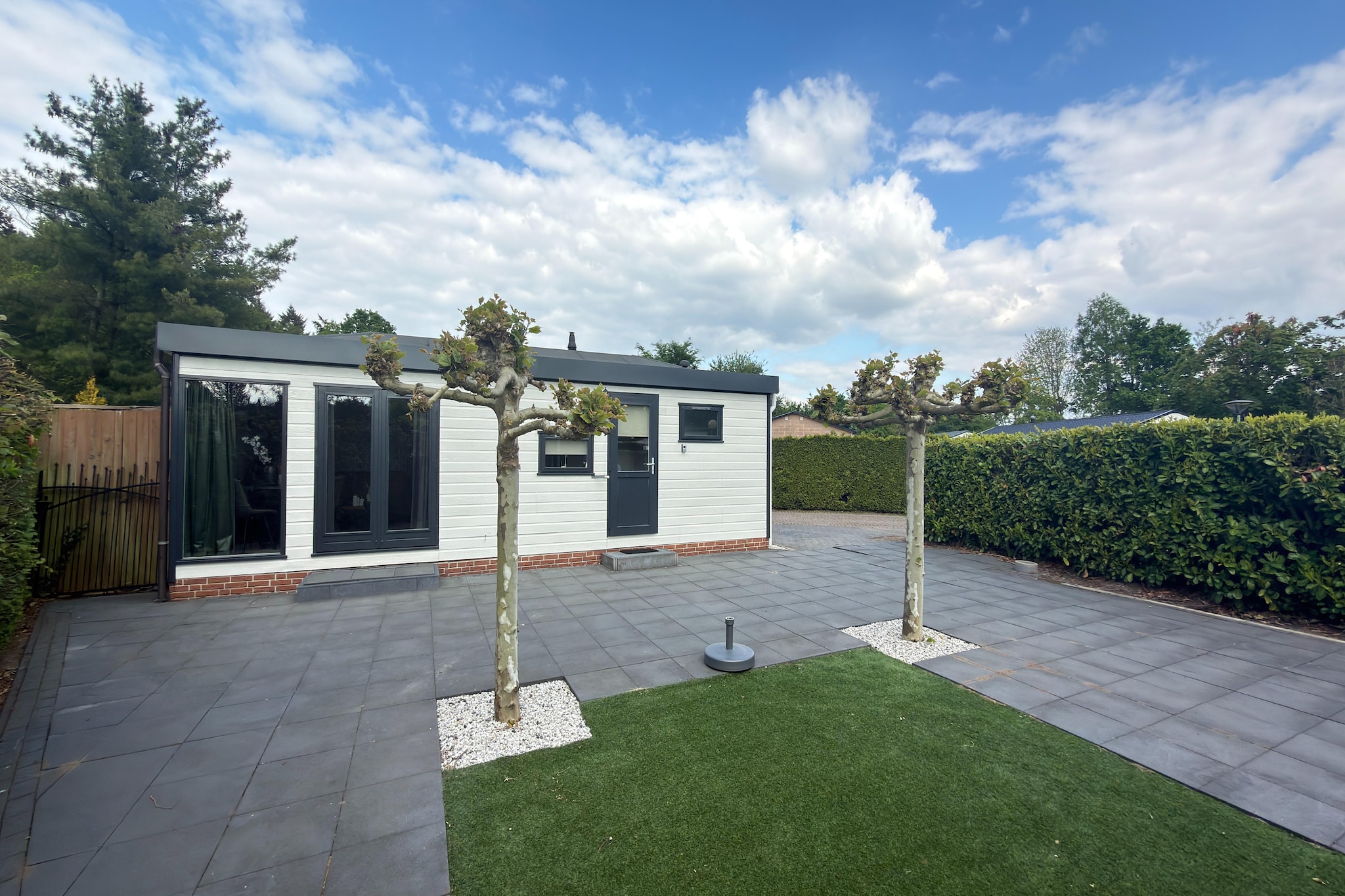 Chalet stegeren - Buitenkant zomer
