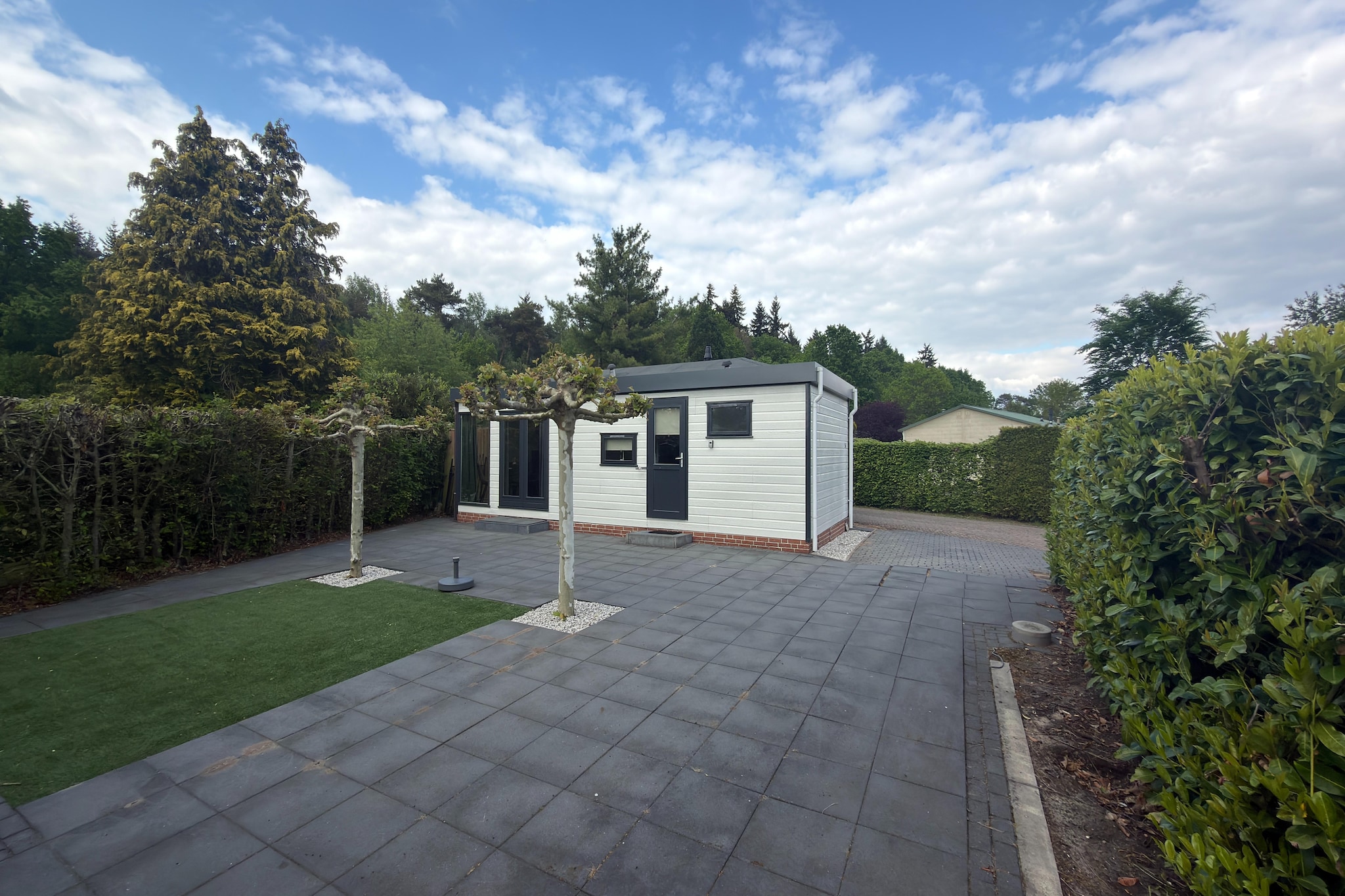 Chalet stegeren - Buitenkant zomer