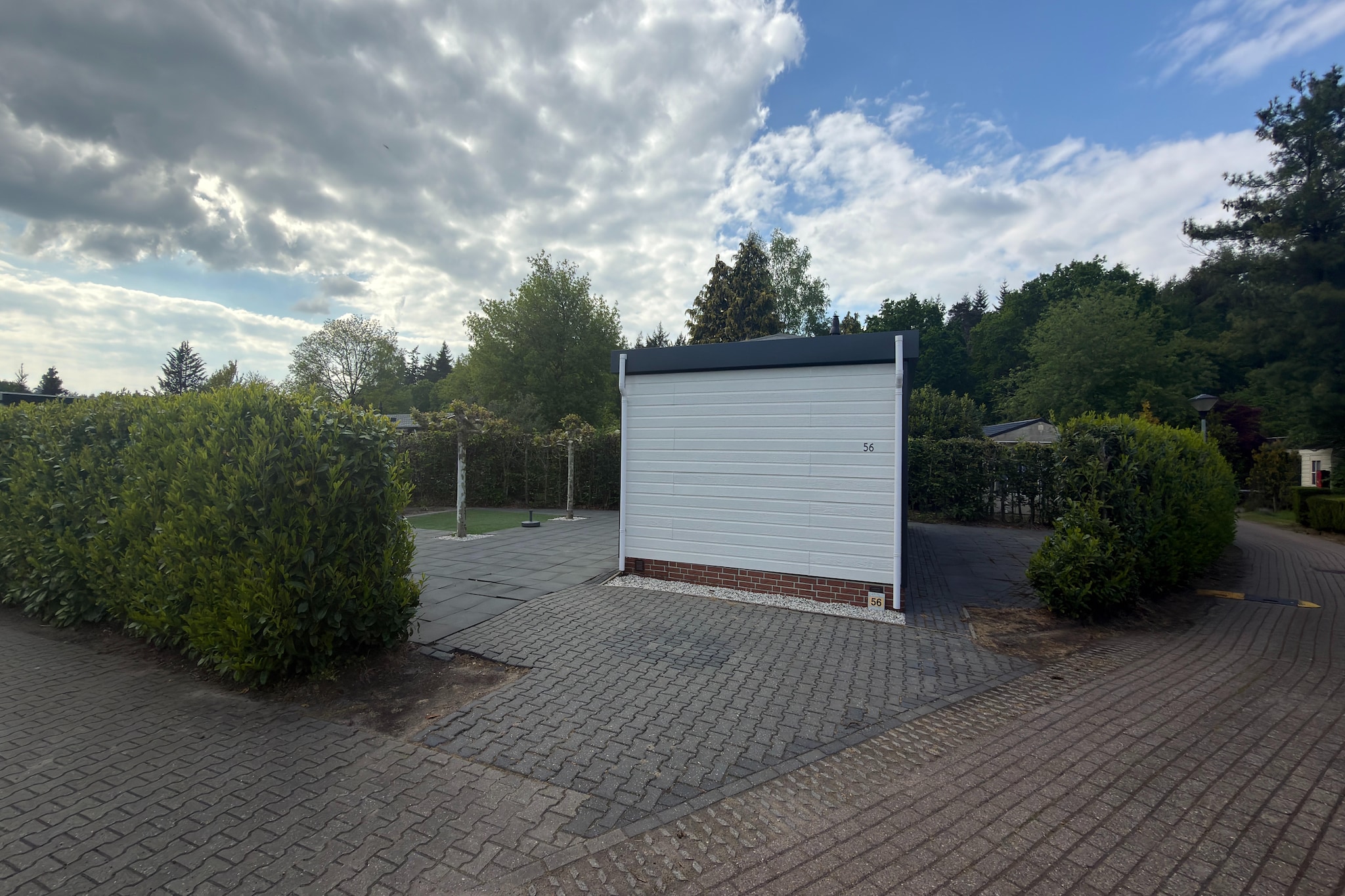 Chalet stegeren - Buitenkant zomer