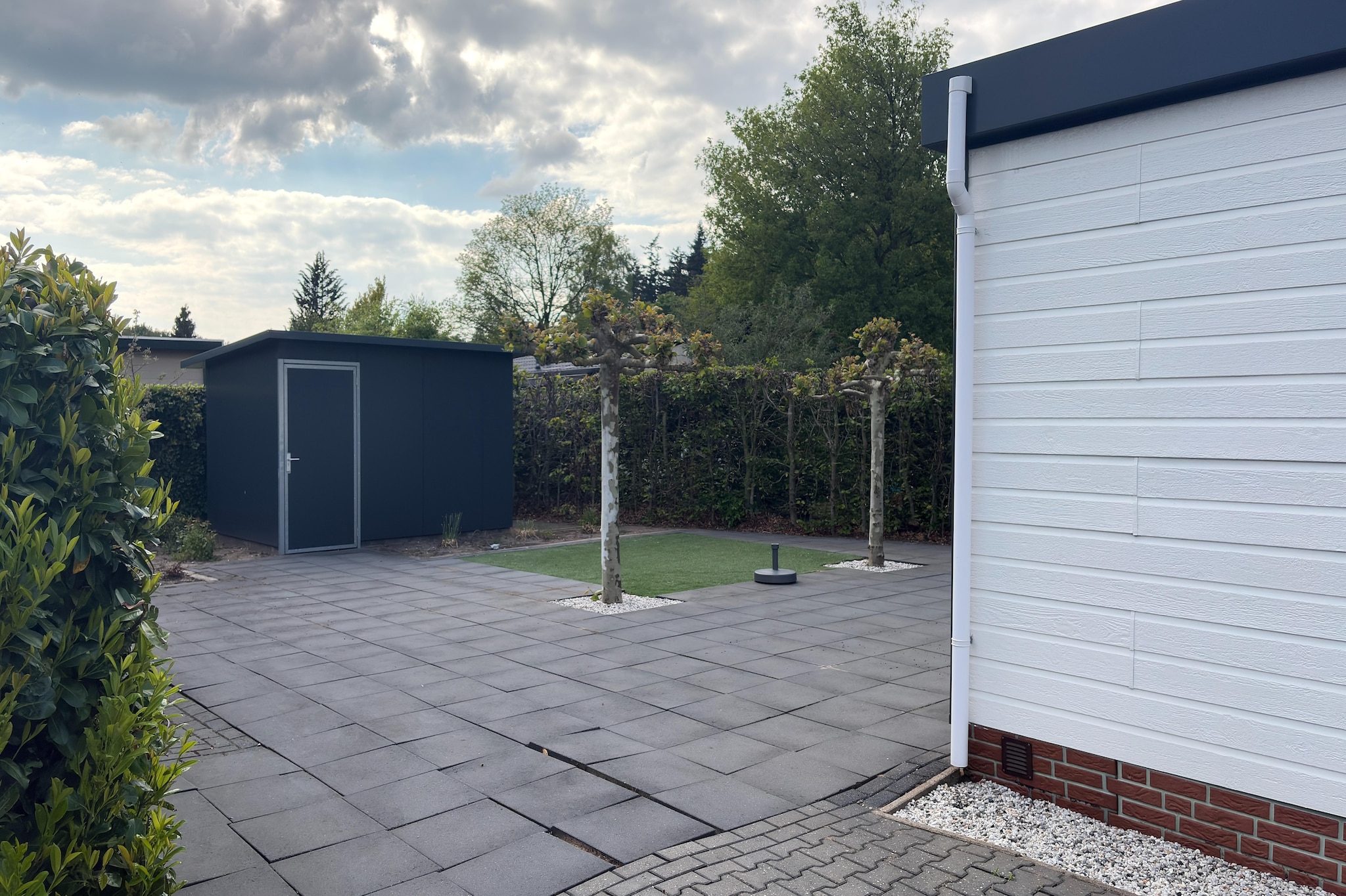 Chalet stegeren - Buitenkant zomer