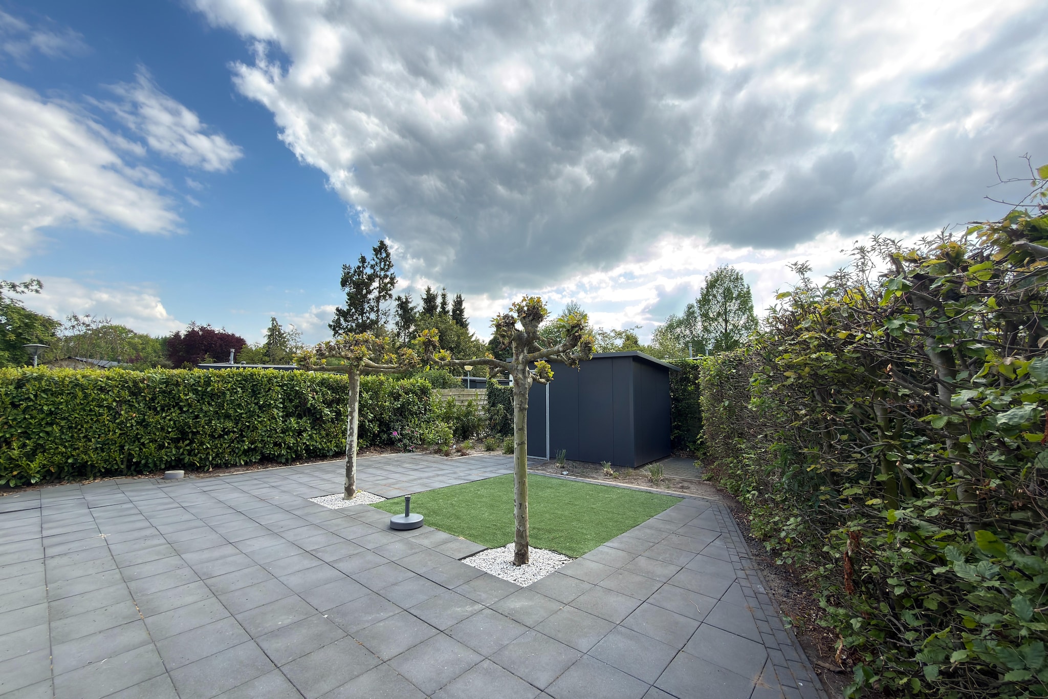 Chalet stegeren - Buitenkant zomer