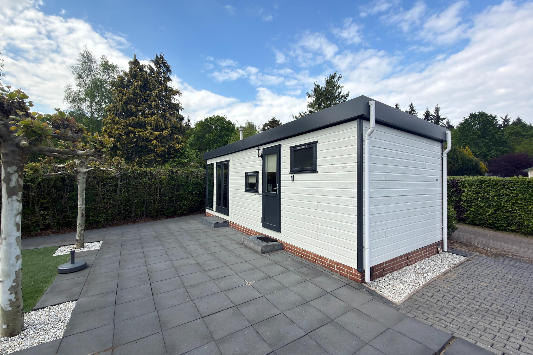 Chalet stegeren - Buitenkant zomer
