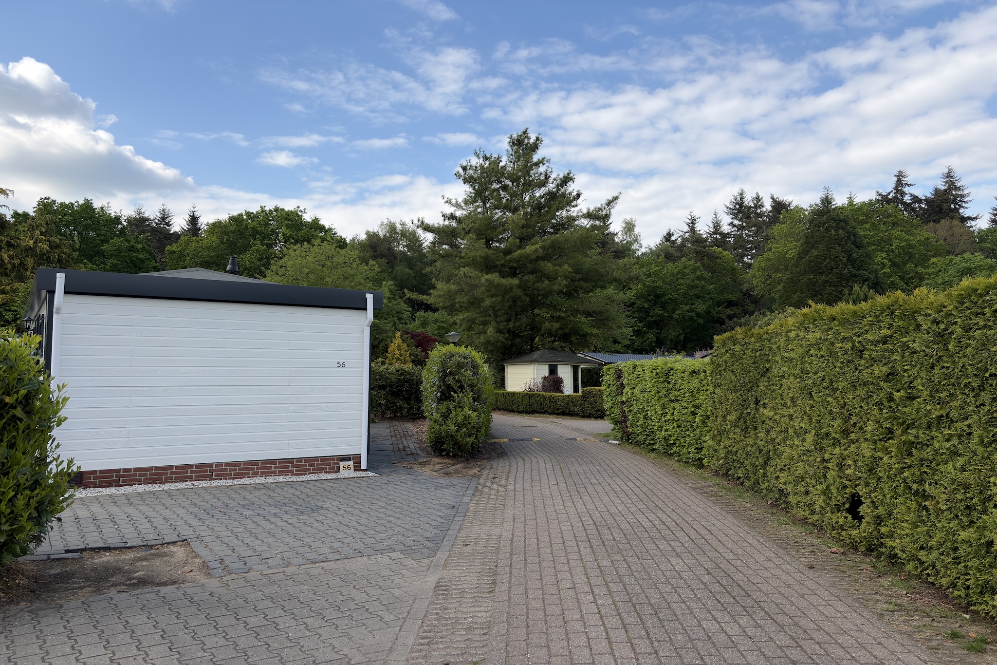 Chalet stegeren - Buitenkant zomer