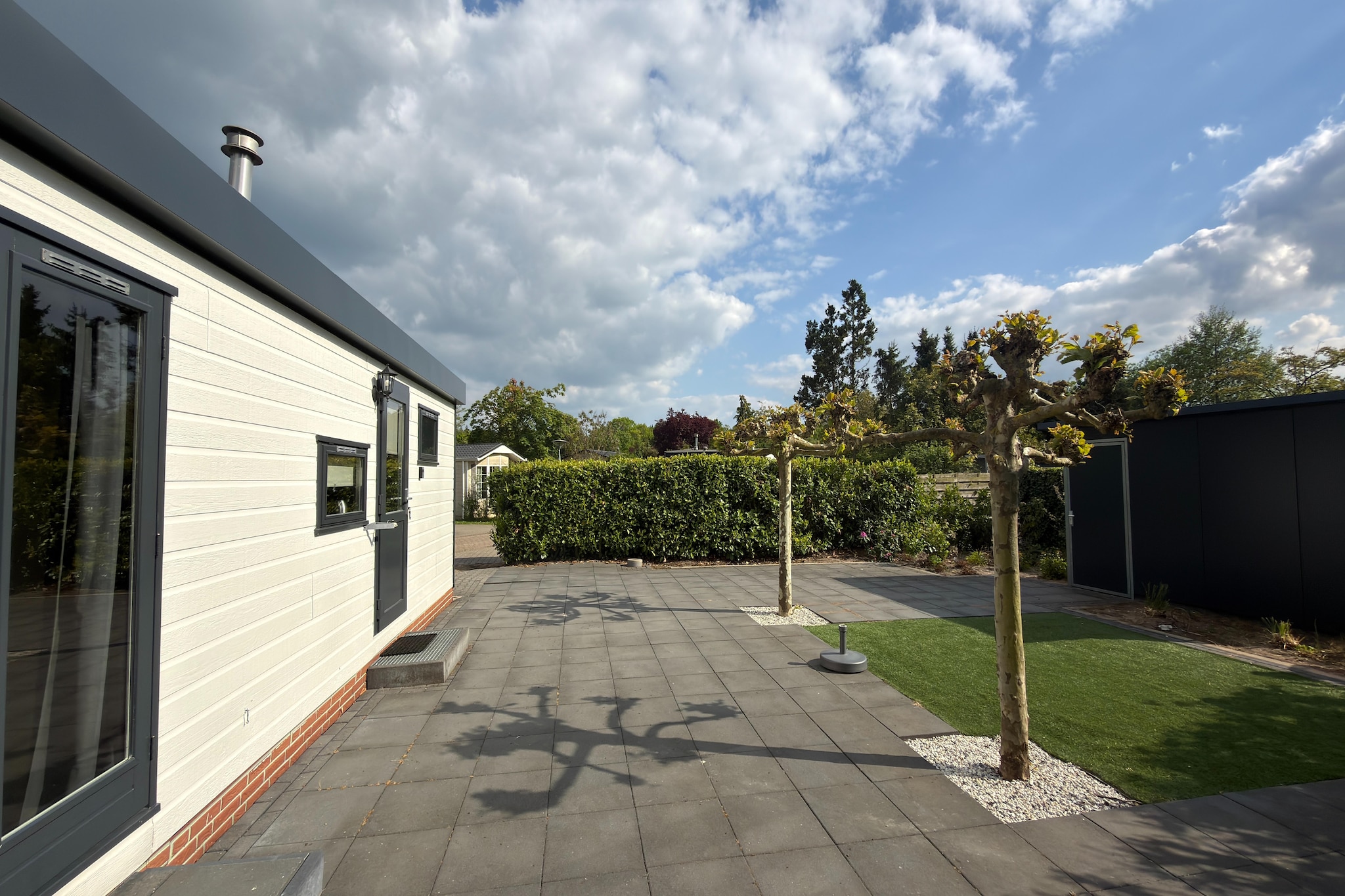 Chalet stegeren - Buitenkant zomer