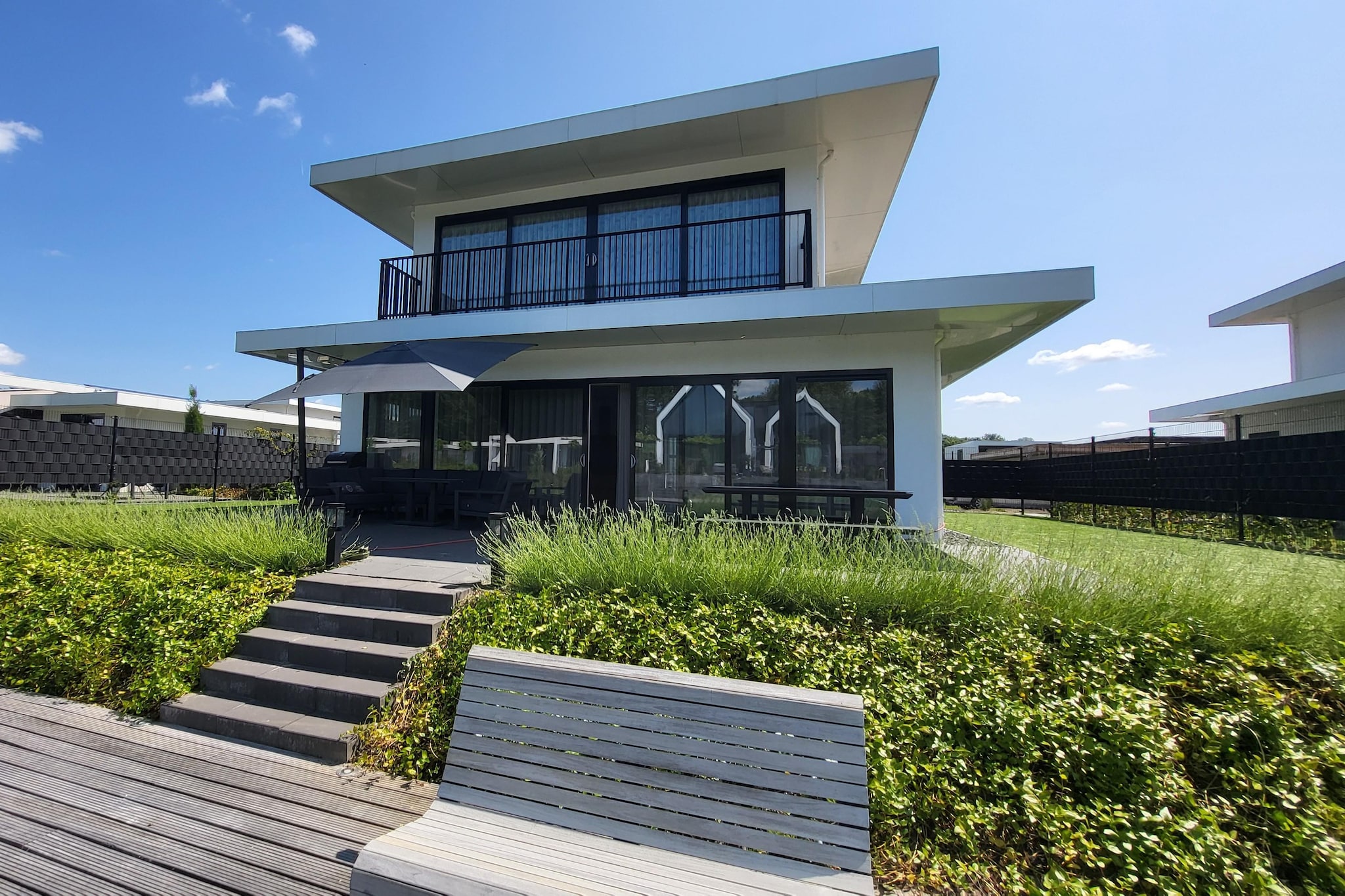Watervilla Harderwold 577a-Gärten Sommer