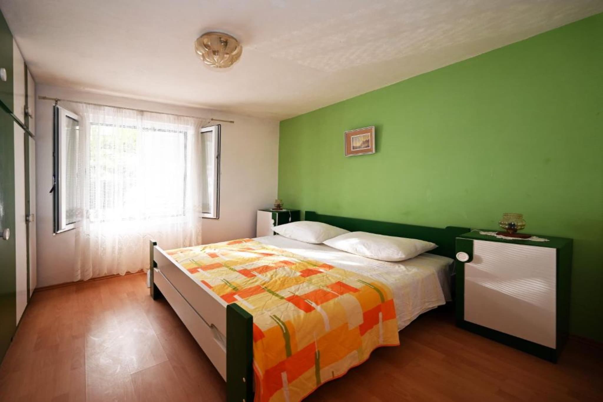 Apartments Mihovilović - 50 m from beach - Two Bedroom Apartment with Terrace and Pool View (A1)