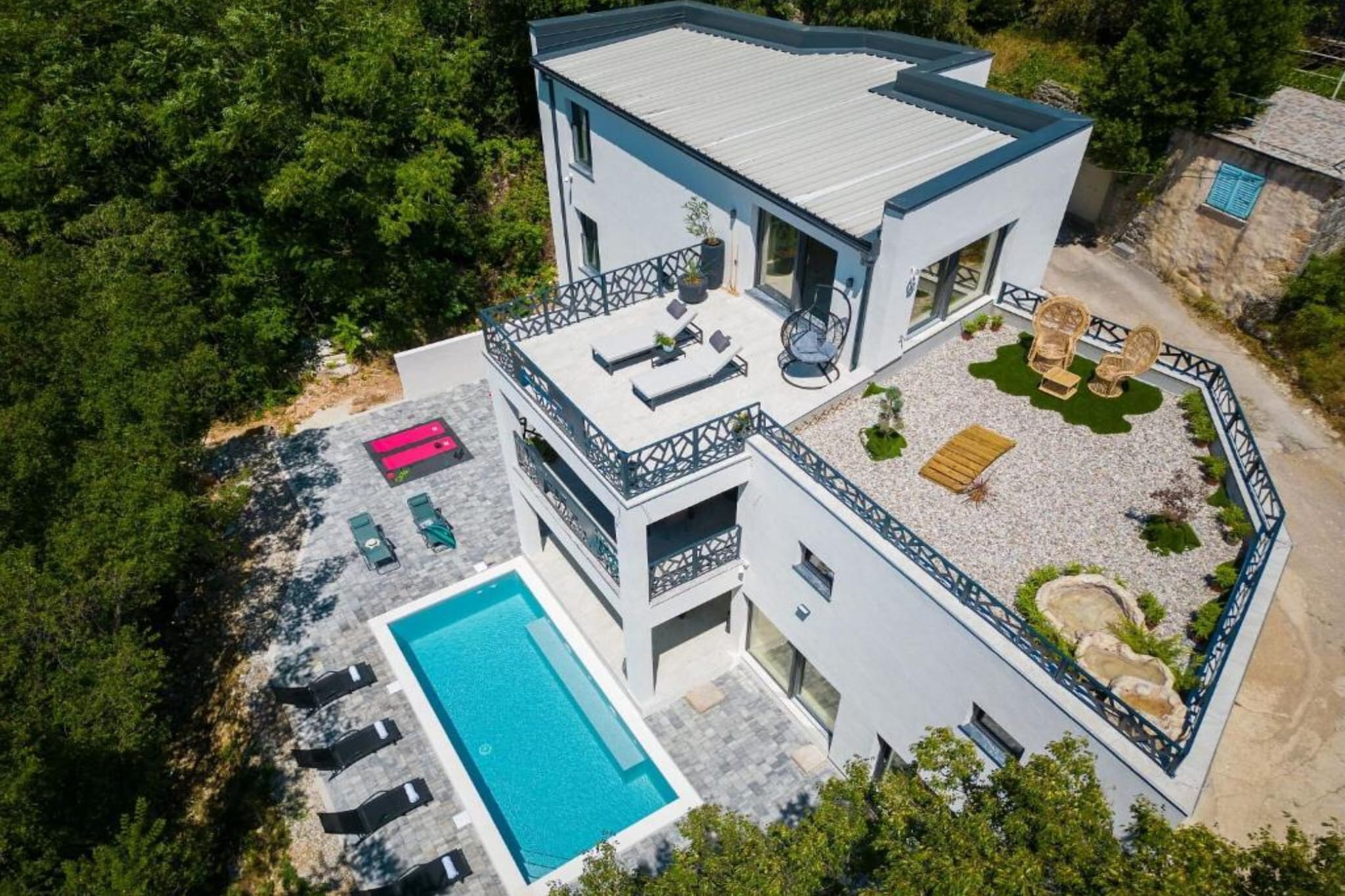 Wellness Villa Modruna - Four Bedroom Villa with Swimming pool-Outdoor