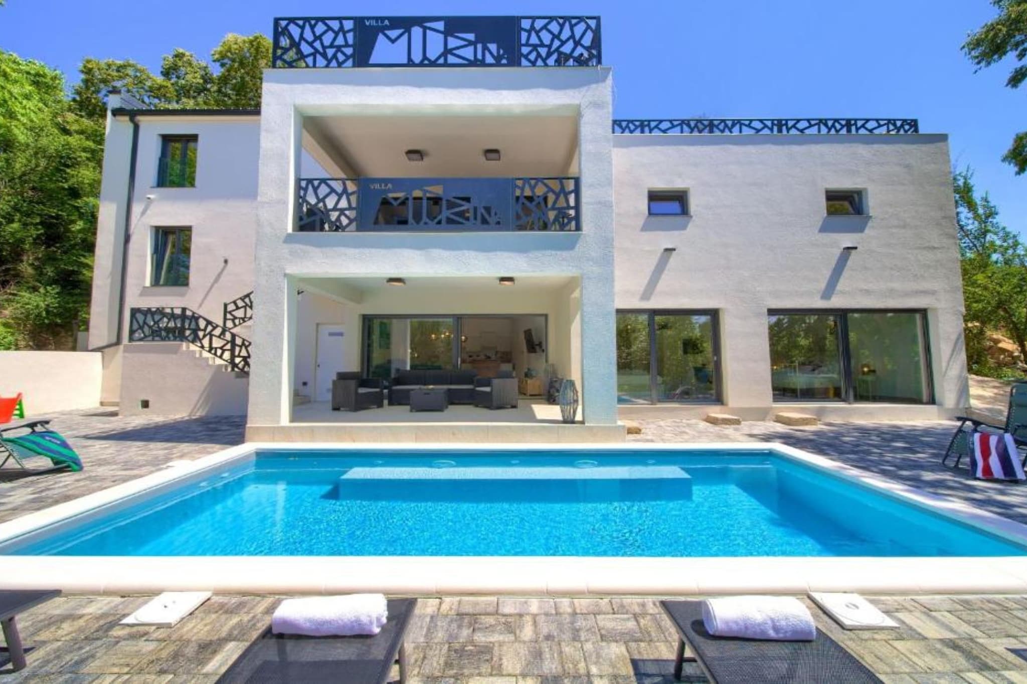 Wellness Villa Modruna - Four Bedroom Villa with Swimming pool-Outdoor