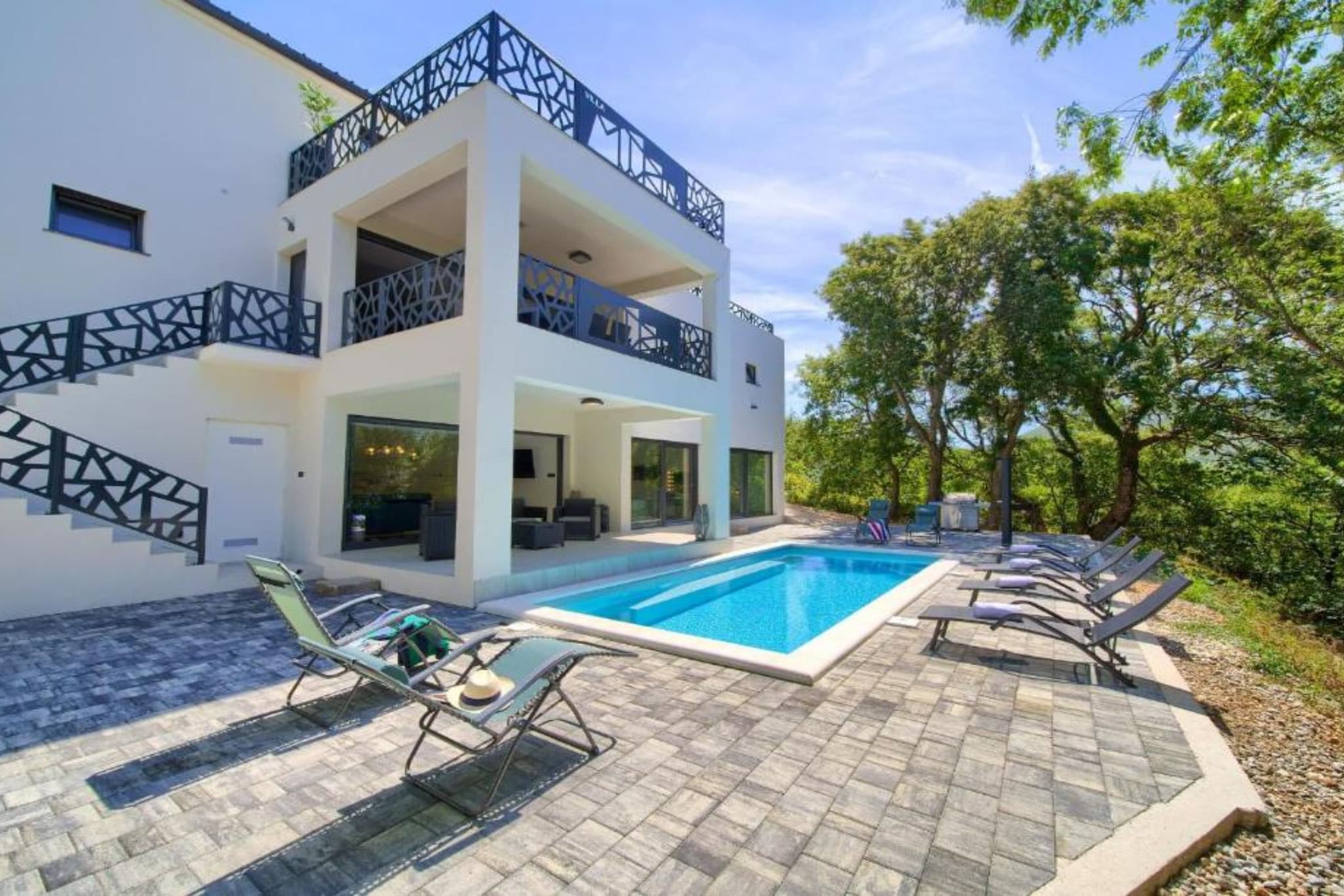 Wellness Villa Modruna - Four Bedroom Villa with Swimming pool-Outdoor