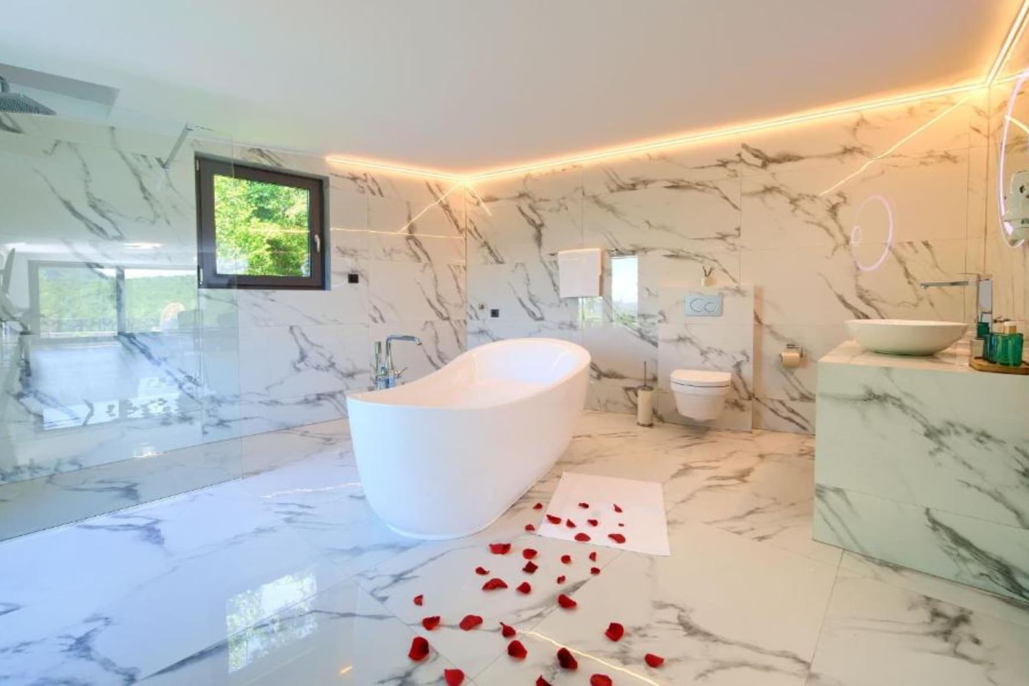 Wellness Villa Modruna - Four Bedroom Villa with Swimming pool-Bathroom