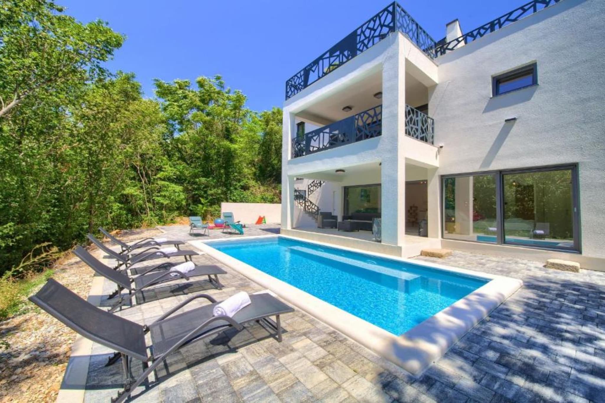 Wellness Villa Modruna - Four Bedroom Villa with Swimming pool-Outdoor
