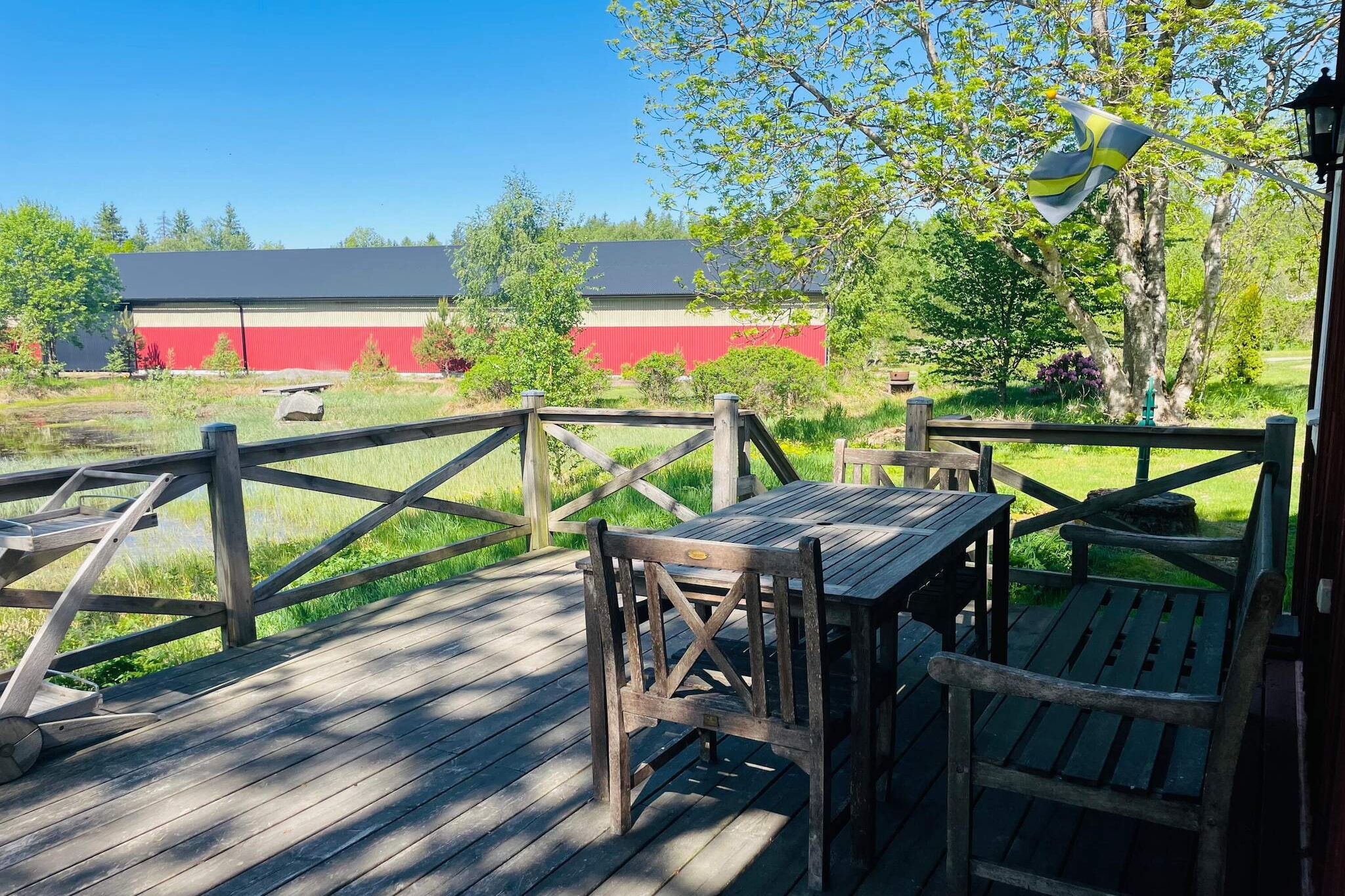 Maison de vacances pour 4 a HOVMANTORP - Extérieur