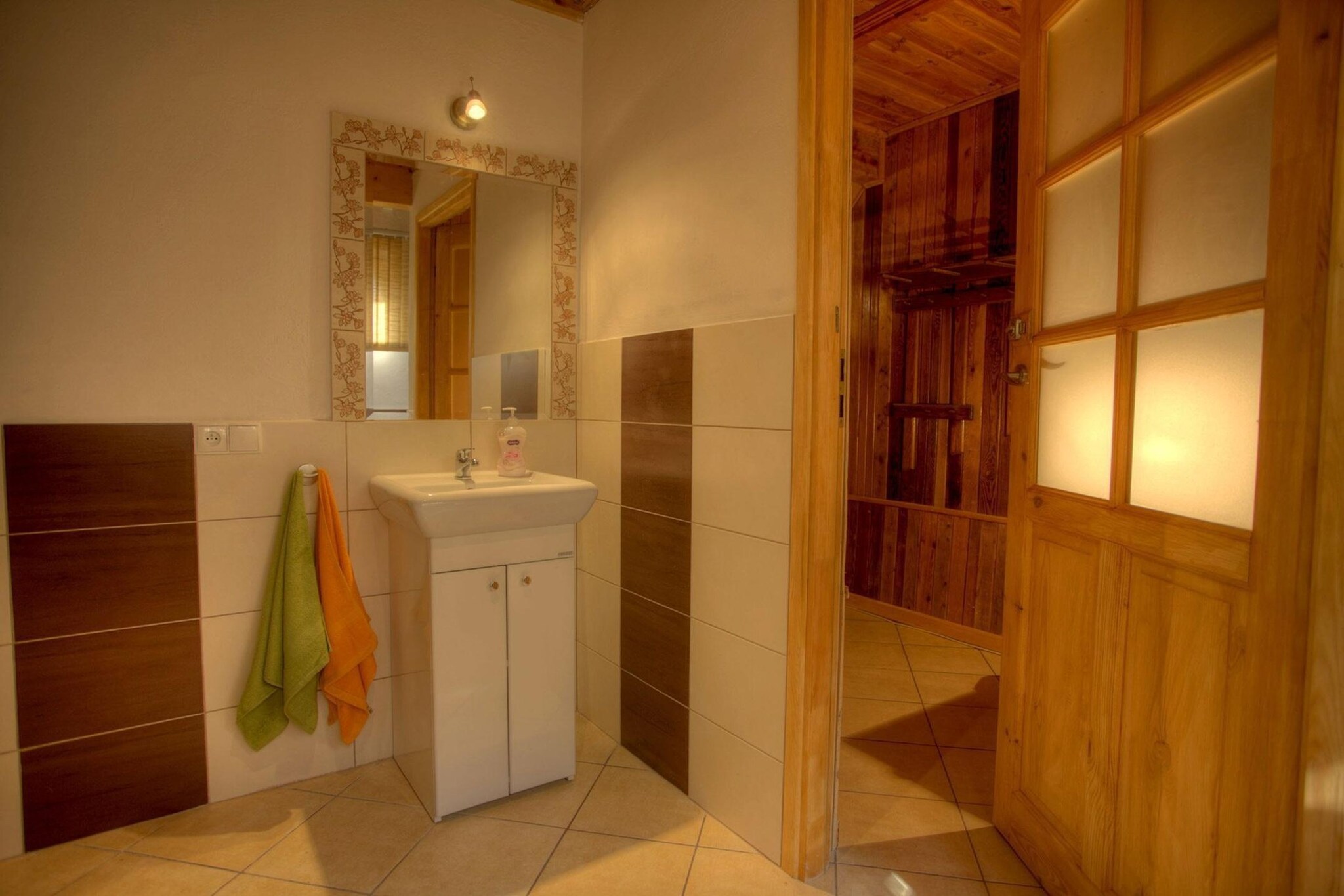 Holiday home in Wilkasy - Badkamer