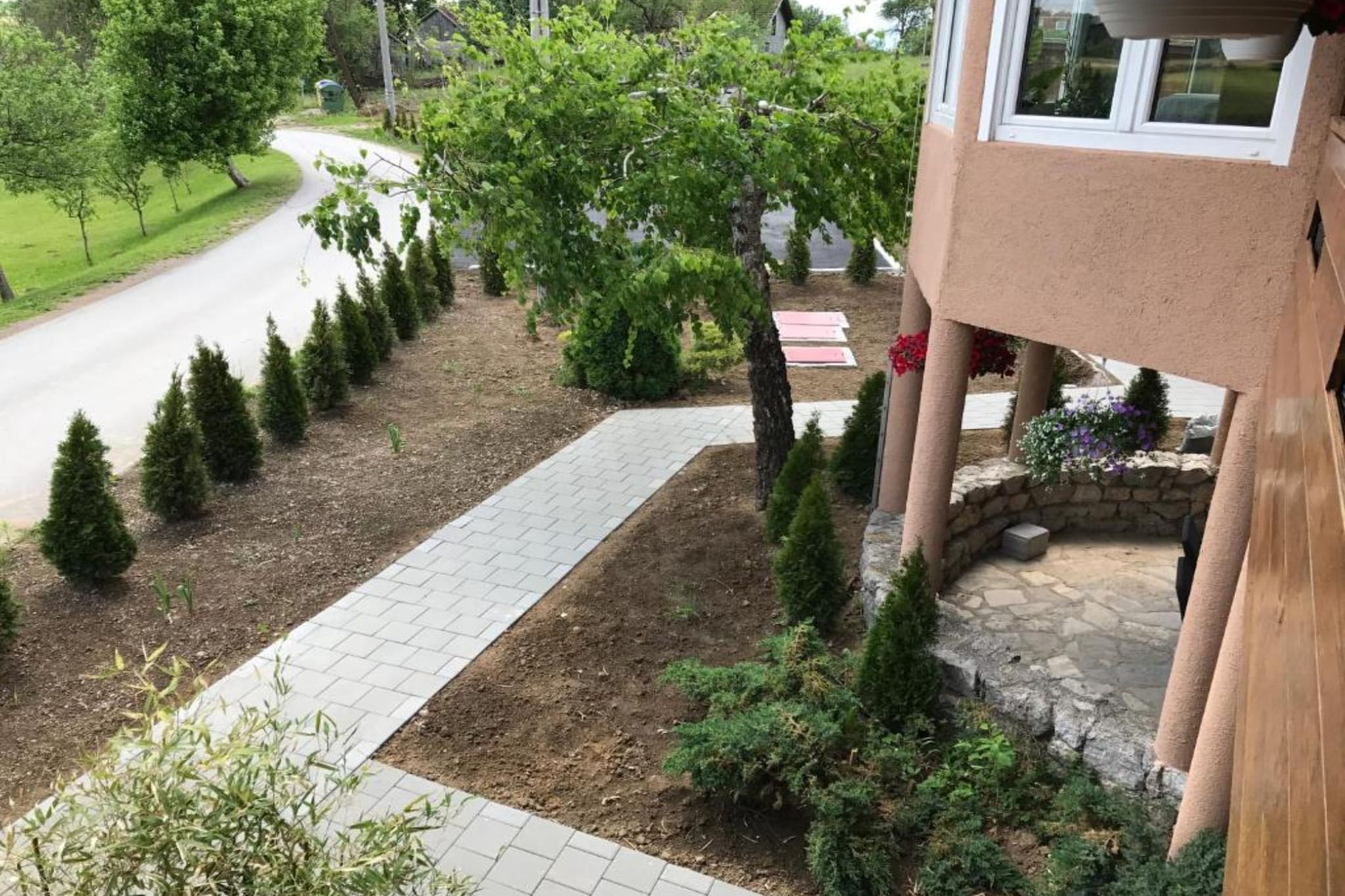 Villa Rubcic - One bedroom apartment with terrace (5)-Uitzicht