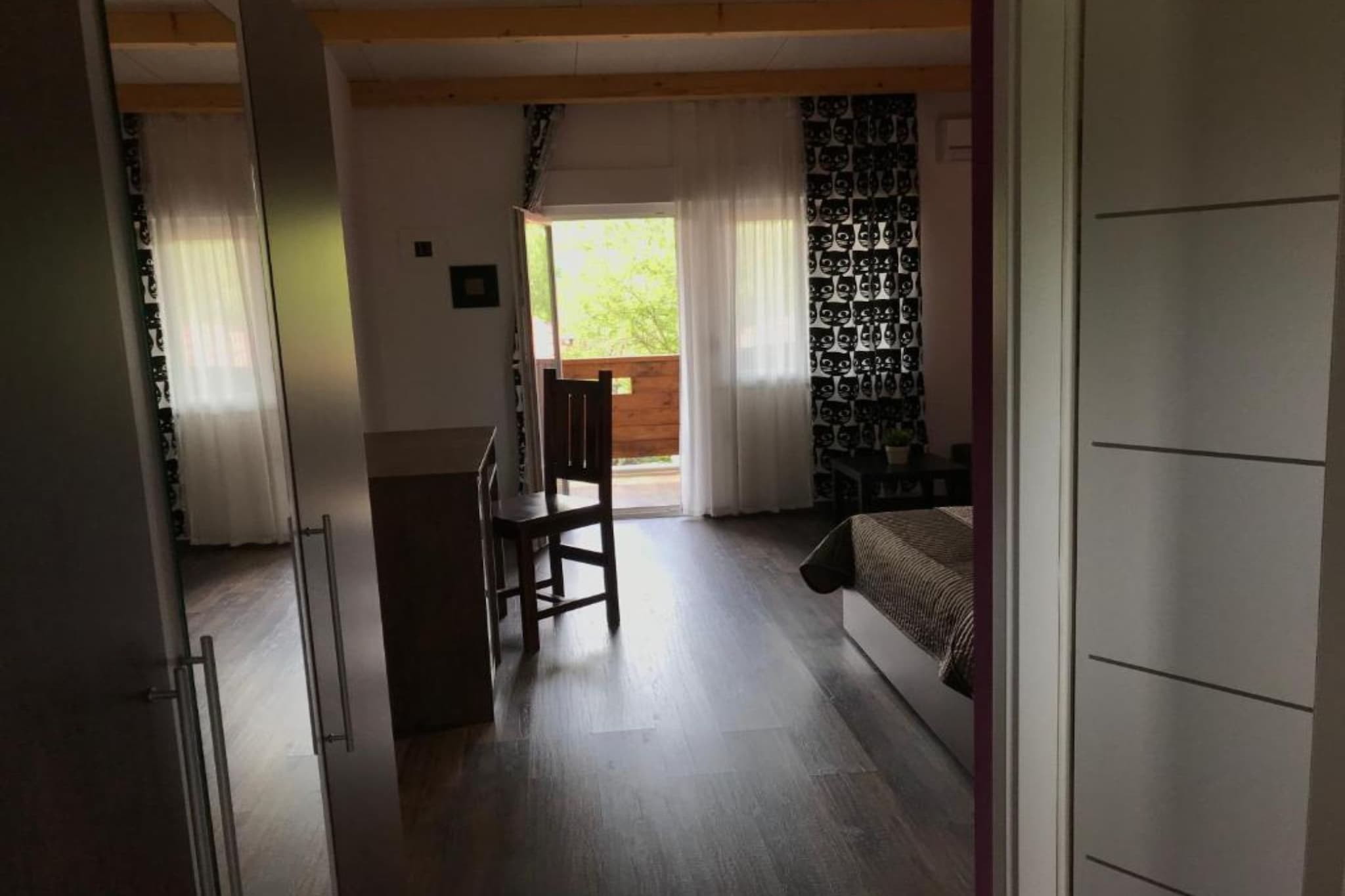 Villa Rubčić - Double room with Terrace and Poold View - (10)-Slaapkamer