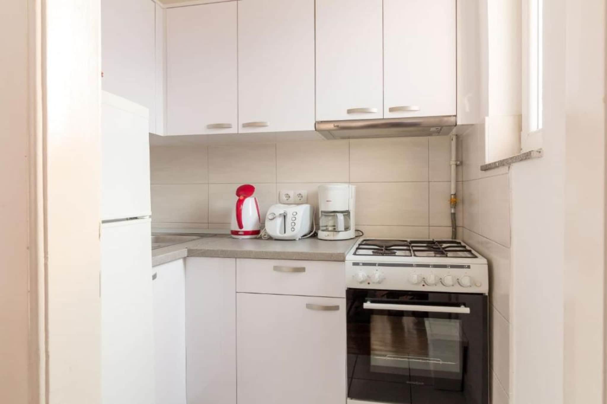 Apartments Lavanda Idila - Studio apartment   (Studio  with Garden View on BDC) -(1)-Cuisine