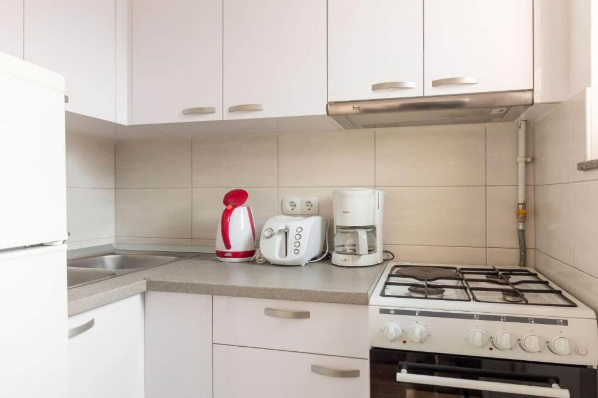 Apartments Lavanda Idila - Studio apartment   (Studio  with Garden View on BDC) -(1)-Cuisine