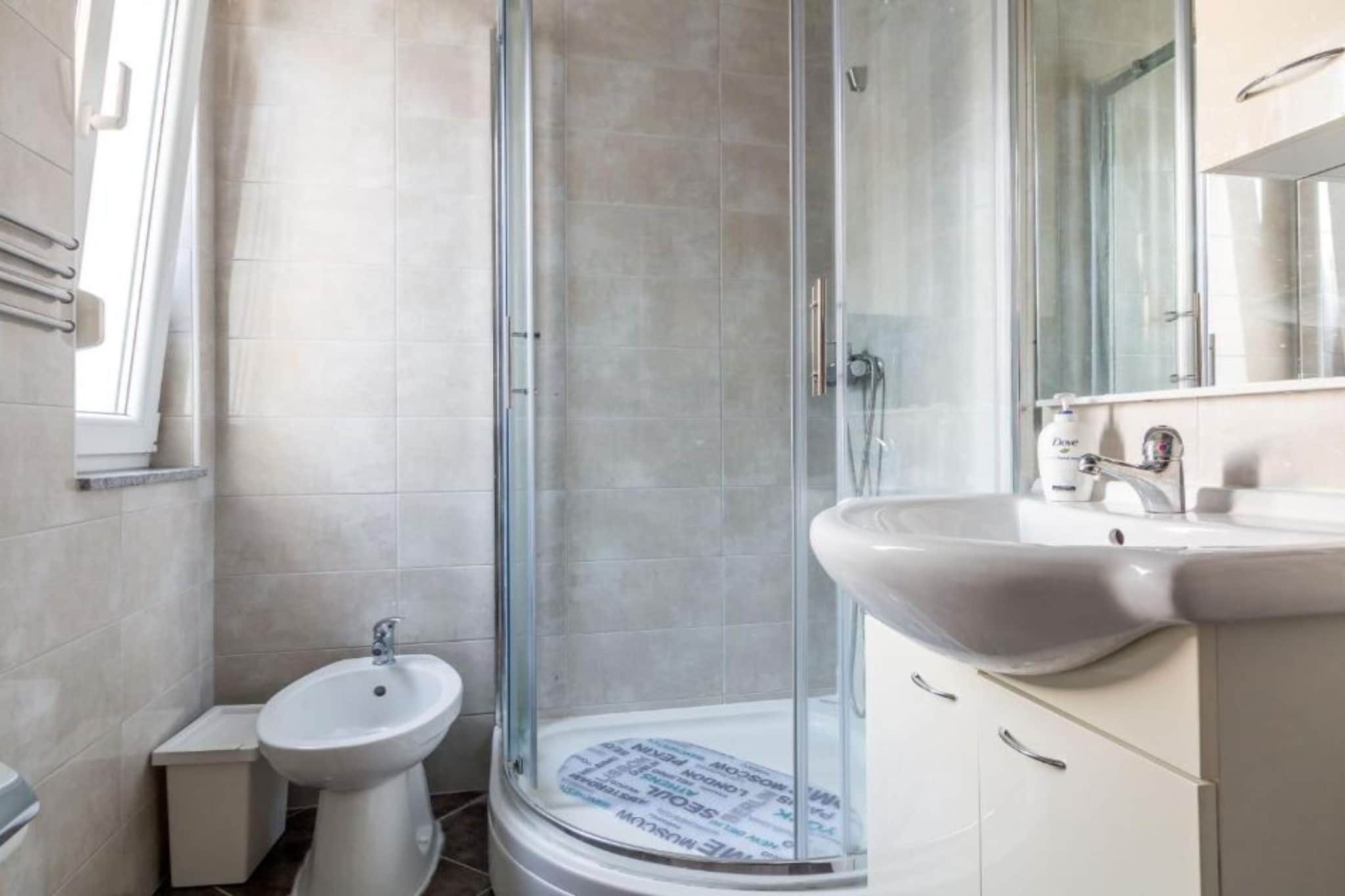 Apartments Lavanda Idila - Studio apartment   (Studio  with Garden View on BDC) -(1)-Salle de bain