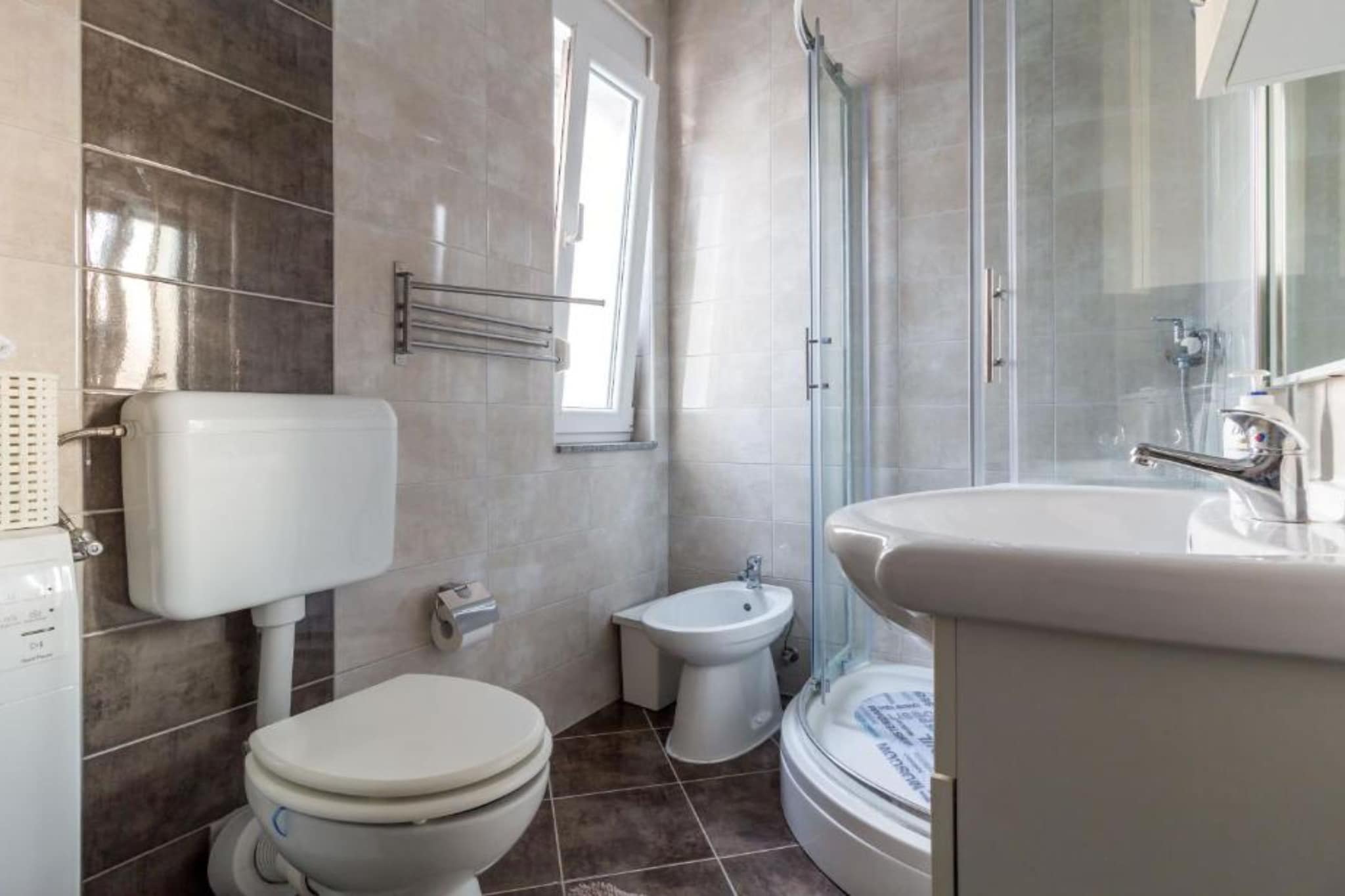Apartments Lavanda Idila - Studio apartment   (Studio  with Garden View on BDC) -(1)-Salle de bain