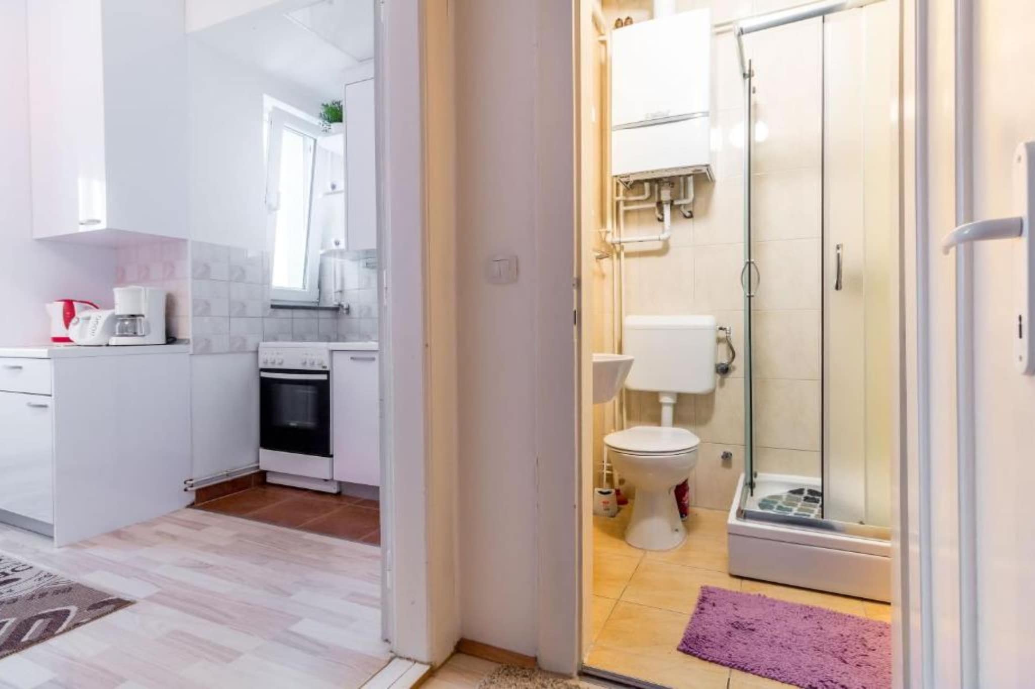 Apartments Lavanda Idila - Studio apartment   (Studio  with Garden View on BDC) -(1)-Salle de bain
