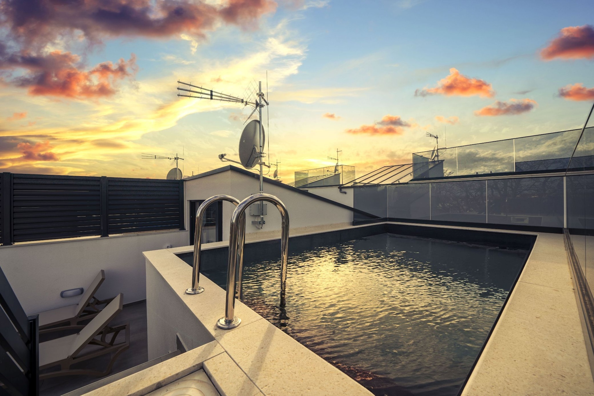 Villa Tria Quercus - Two Bedroom Villa with Terrace and Swimping pool-Zwembad