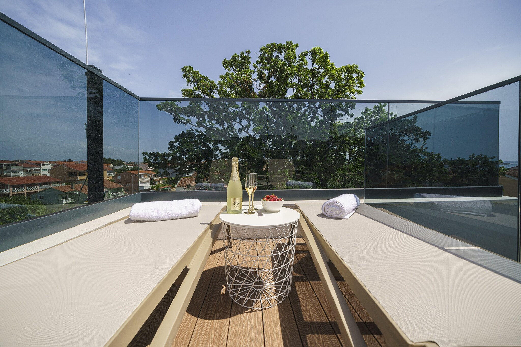 Villa Tria Quercus - Two Bedroom Villa with Terrace and Swimping pool-Terras