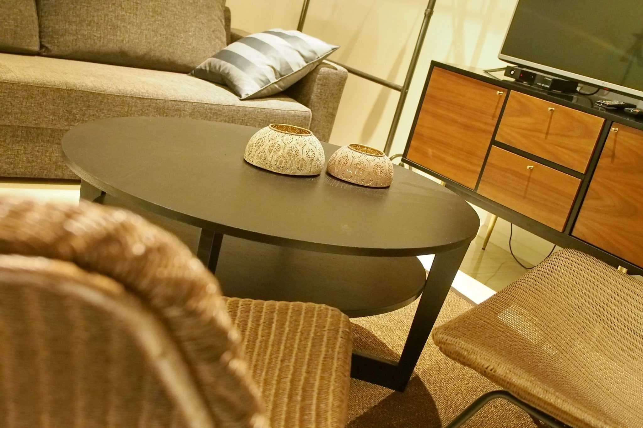 Luxury Style Apartments - Deluxe Studio (Modern)-Woonkamer