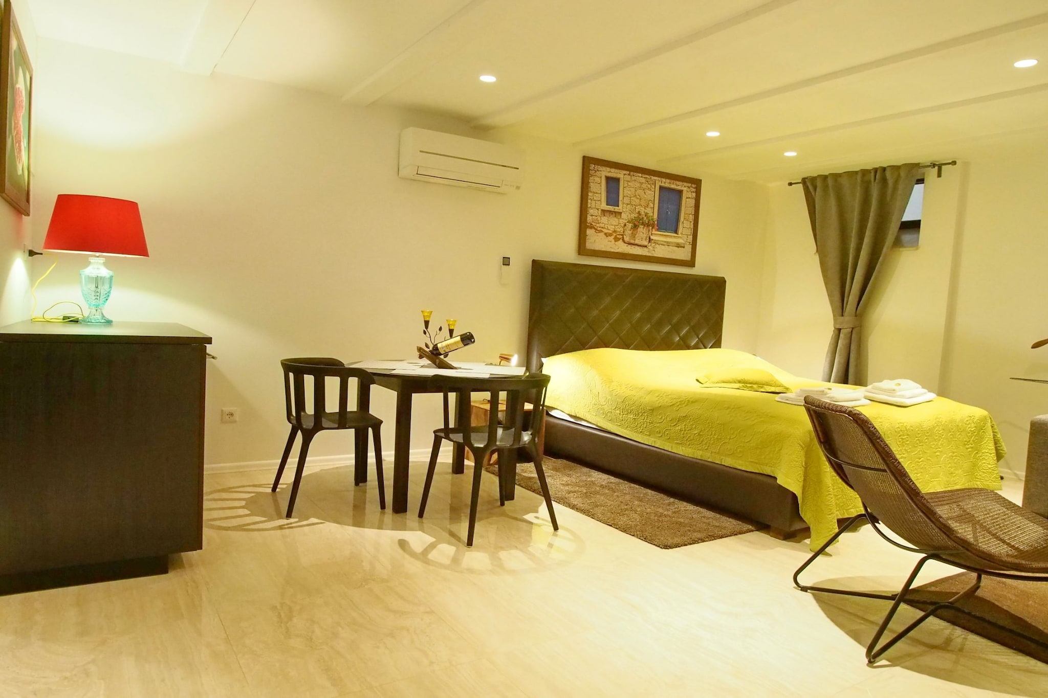 Luxury Style Apartments - Deluxe Studio (Modern)-Slaapkamer