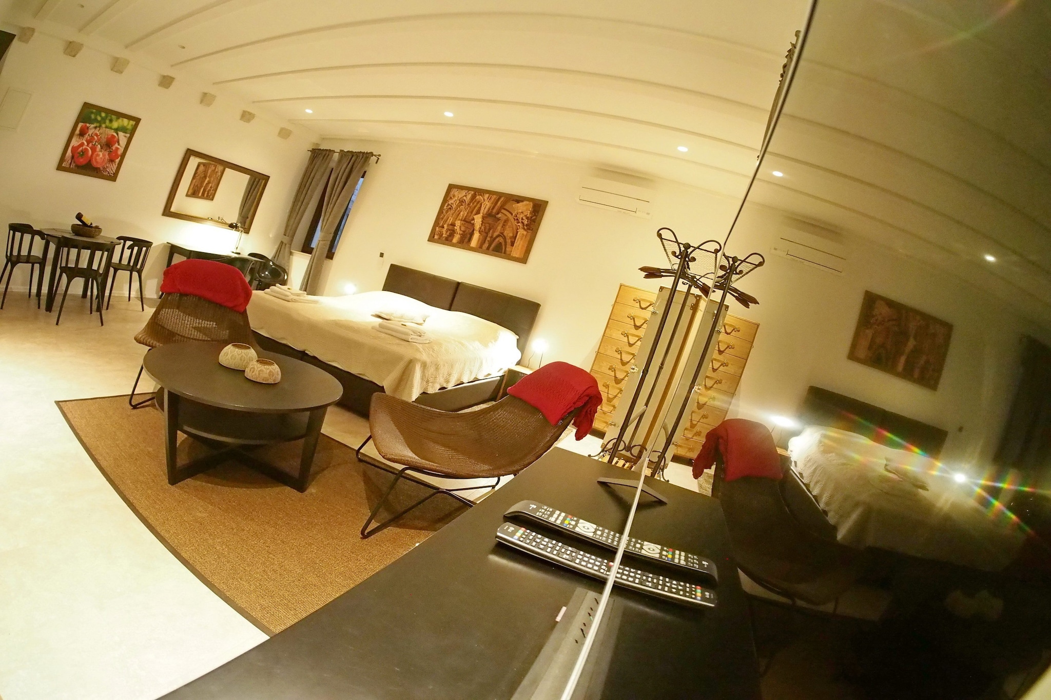 Luxury Style Apartments - Studio Apartment  (Elegant)-Woonkamer