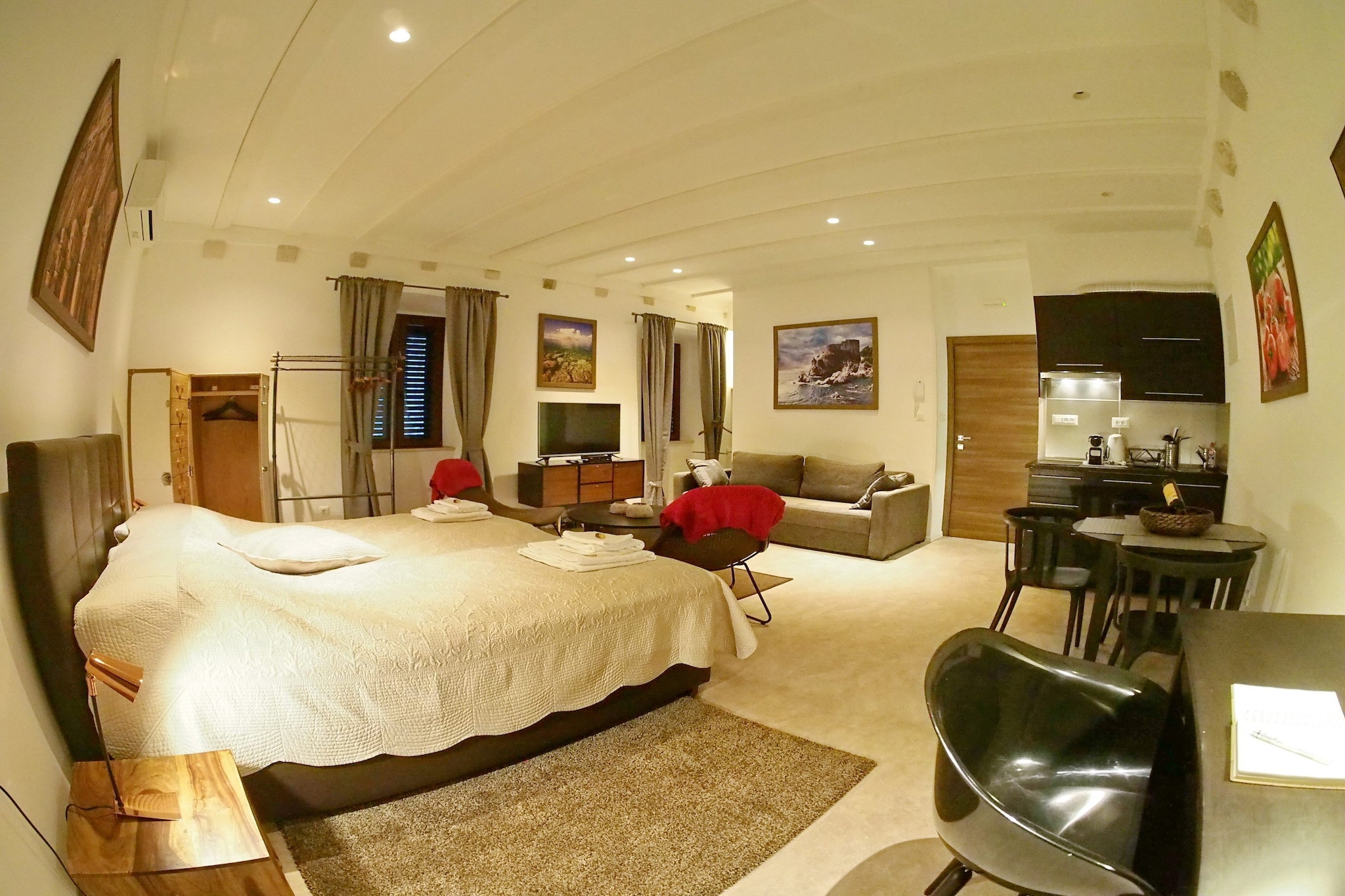 Luxury Style Apartments - Studio Apartment  (Elegant)-Slaapkamer