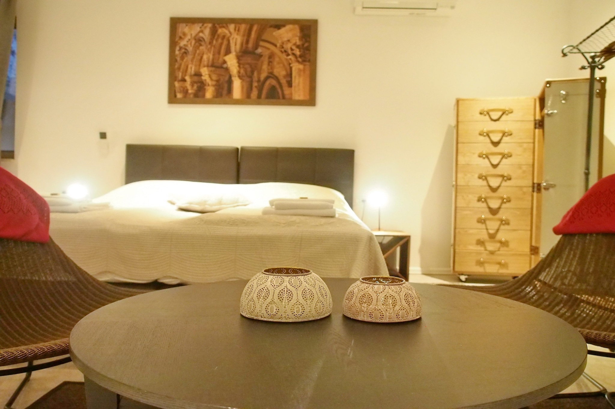 Luxury Style Apartments - Studio Apartment  (Elegant)-Slaapkamer