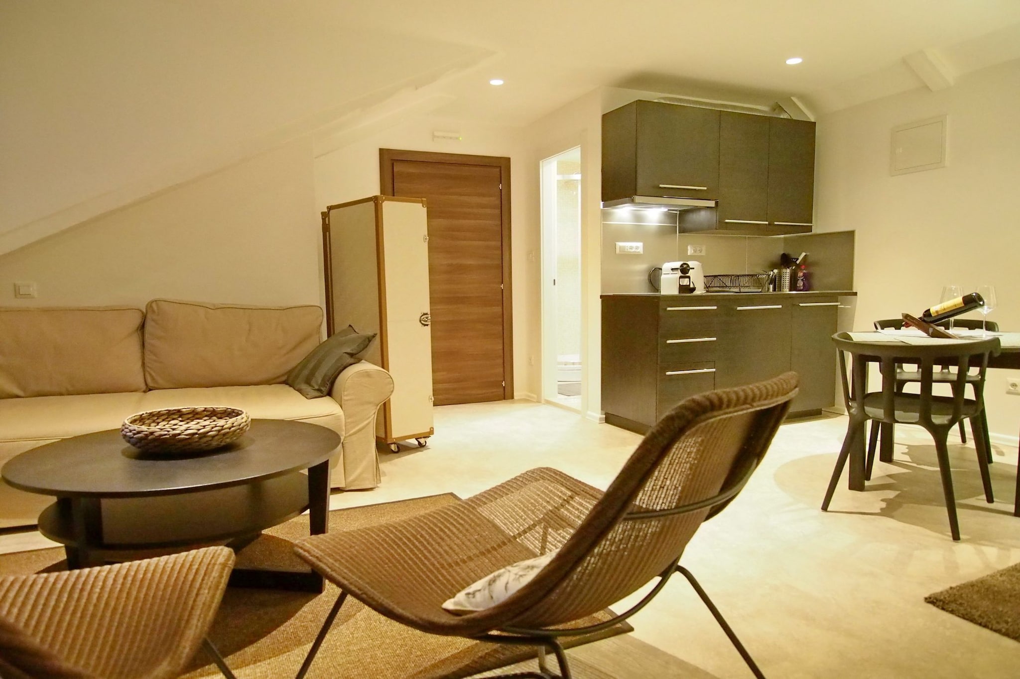 Luxury Style Apartments - Comfort Studio (Royal)-Woonkamer