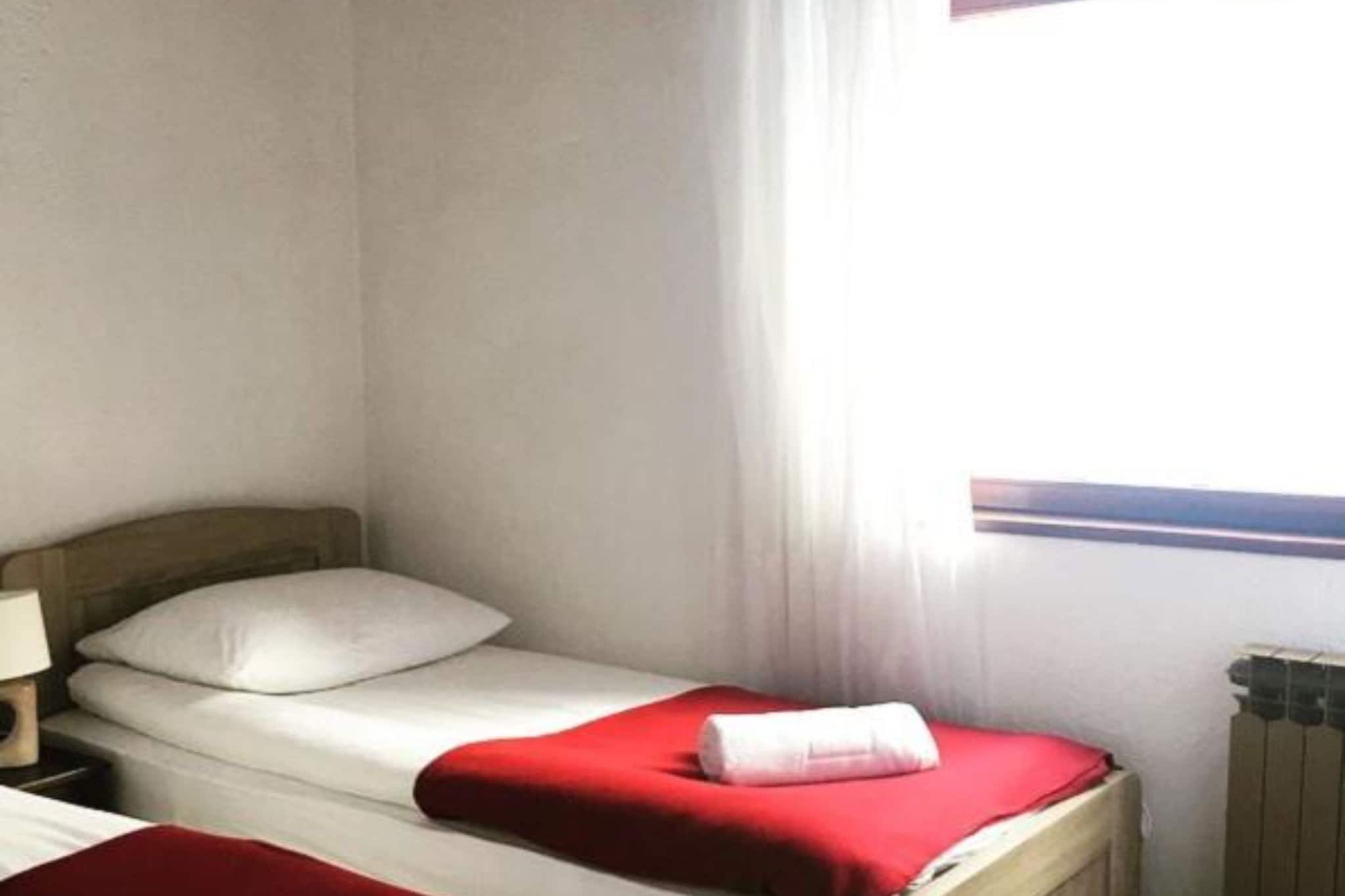 Holiday Home with Three Bedrooms and Garden-Bedroom