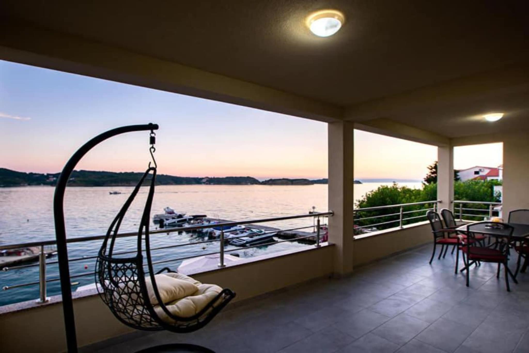 Apartments Villa Oceanus - Sea View Apartment 1 Golden sun-Terrace balcony