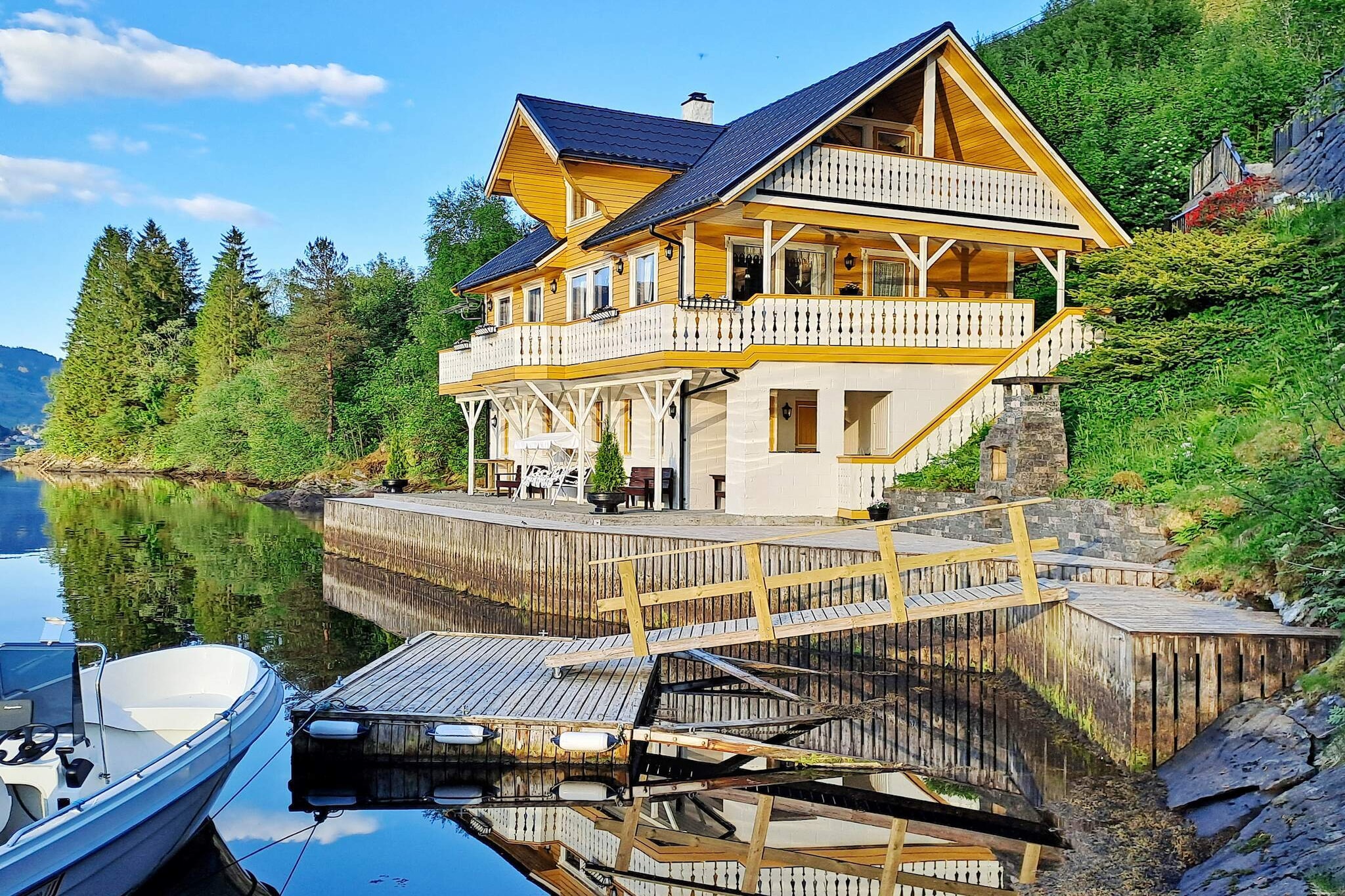 Maison de vacances pour 6 a Bygstad