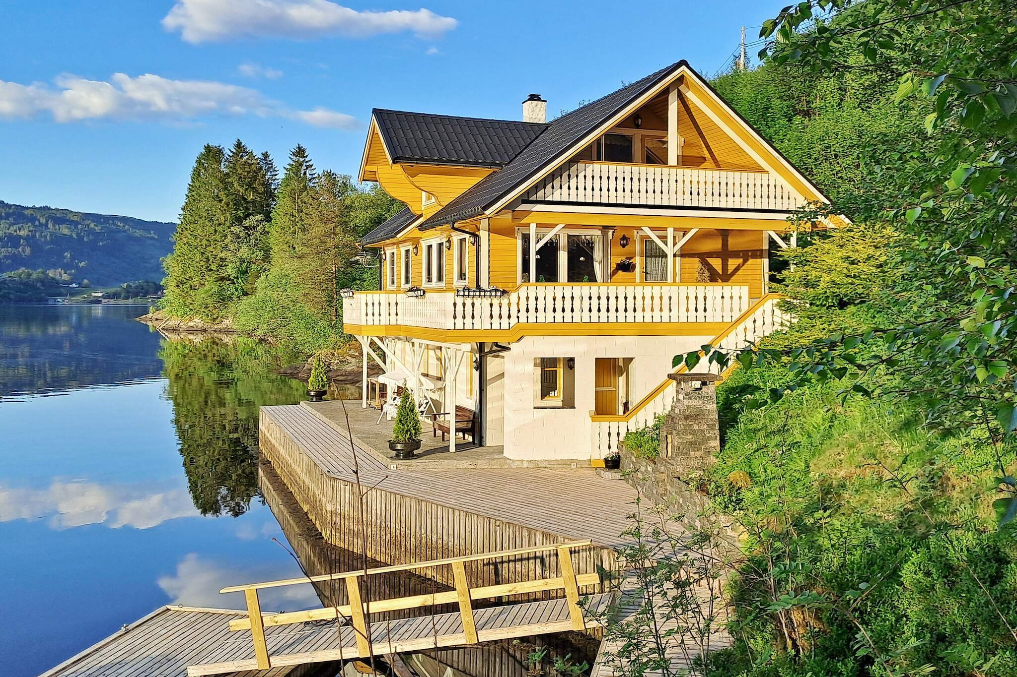 Maison de vacances pour 6 a Bygstad - Extérieur
