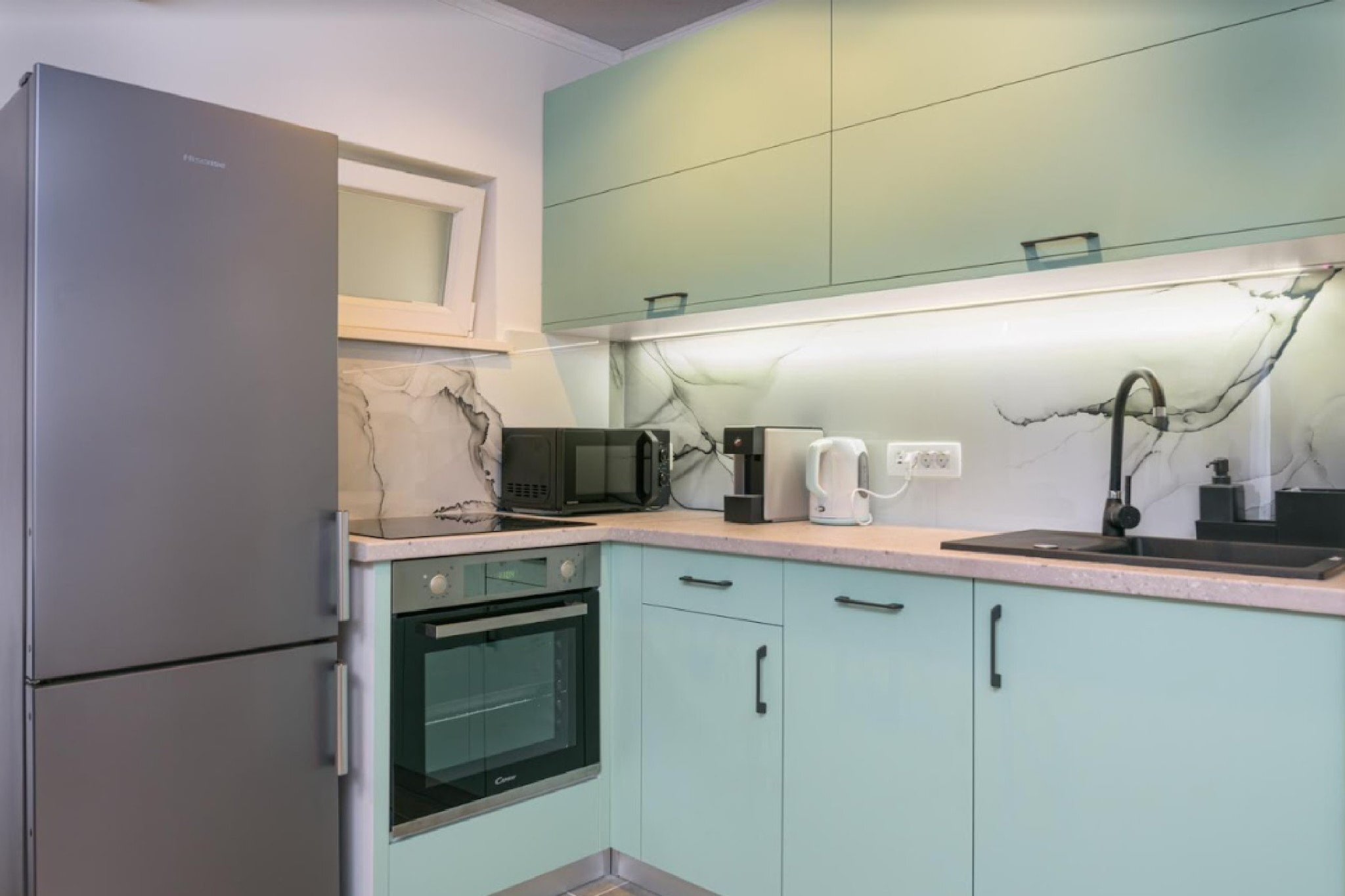 Apartments Vujina - One Bedroom apartment and Balcony 4 (Antonio)-Küche