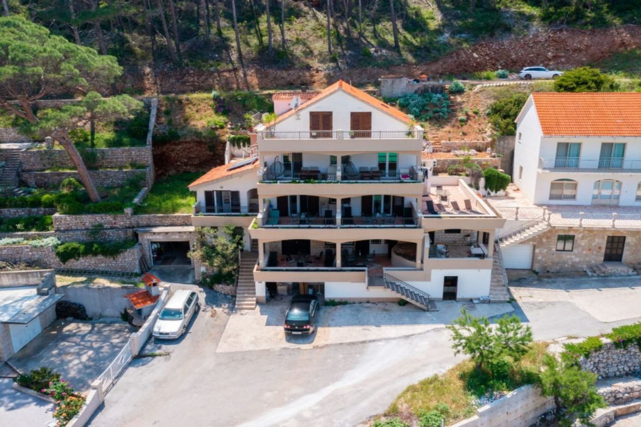 Apartments Šer Zane - One Bedroom Apartment with Terrace and Sea View (3)