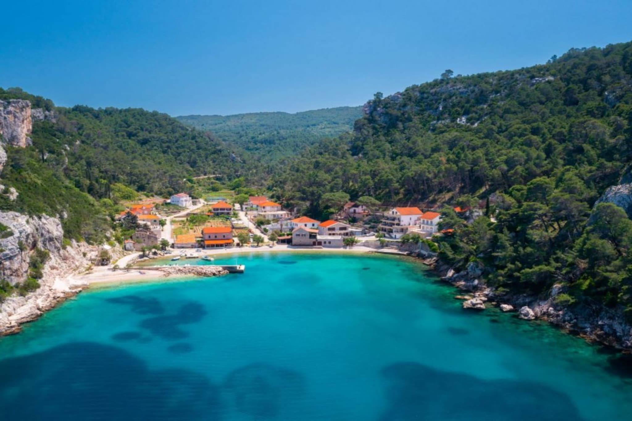 Apartments Šer Zane - One Bedroom Apartment with Terrace and Sea View (3)