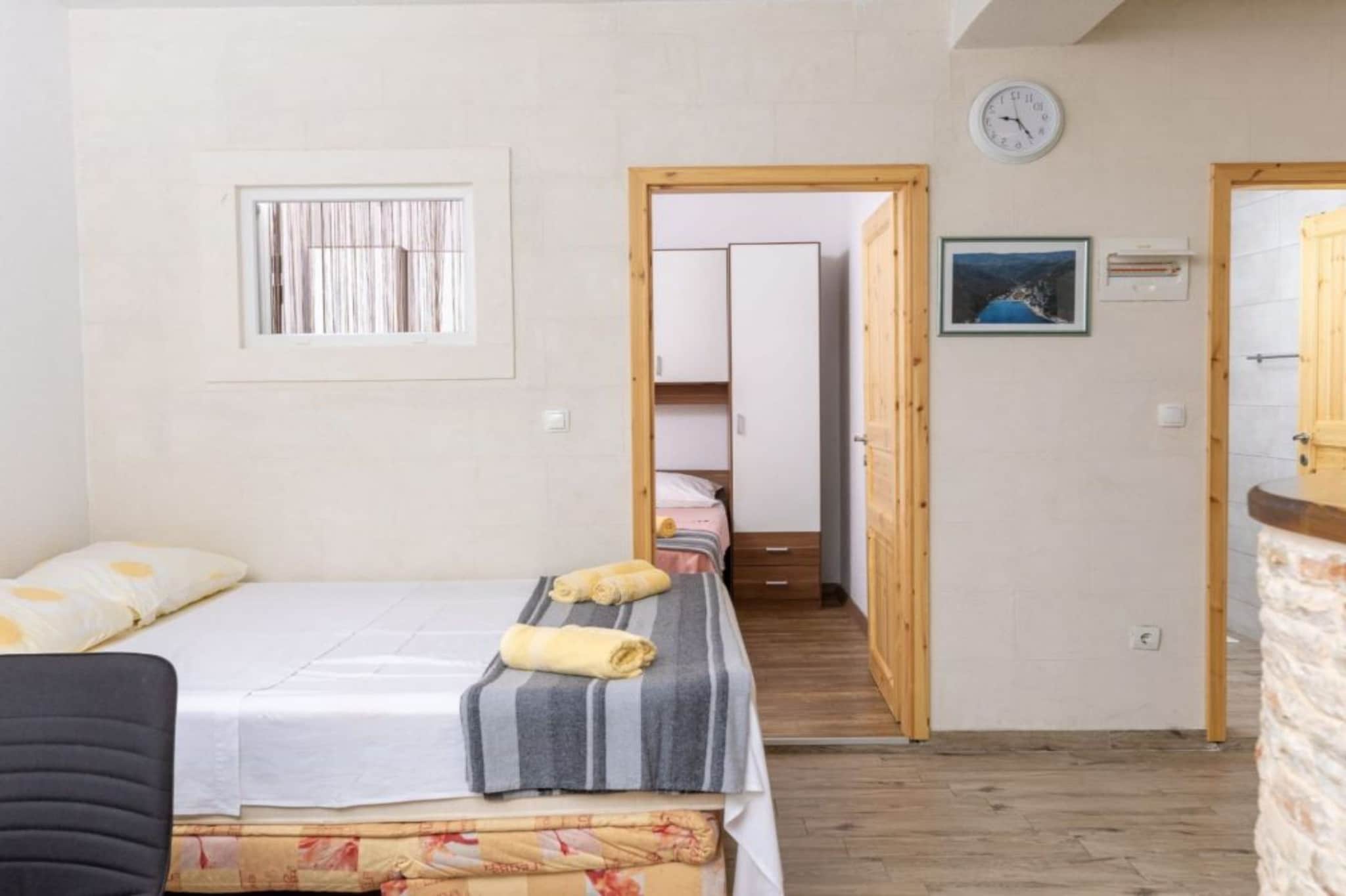 Apartments Šer Zane - One Bedroom Apartment with Terrace and Sea View (4)-Chambre