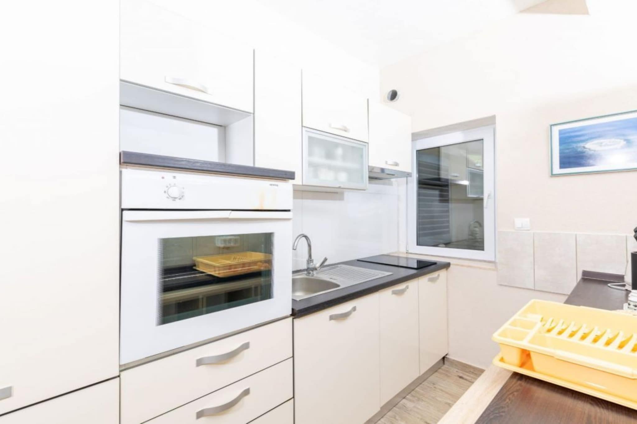 Apartments Šer Zane - One Bedroom Apartment with Terrace and Sea View (4)-Cuisine