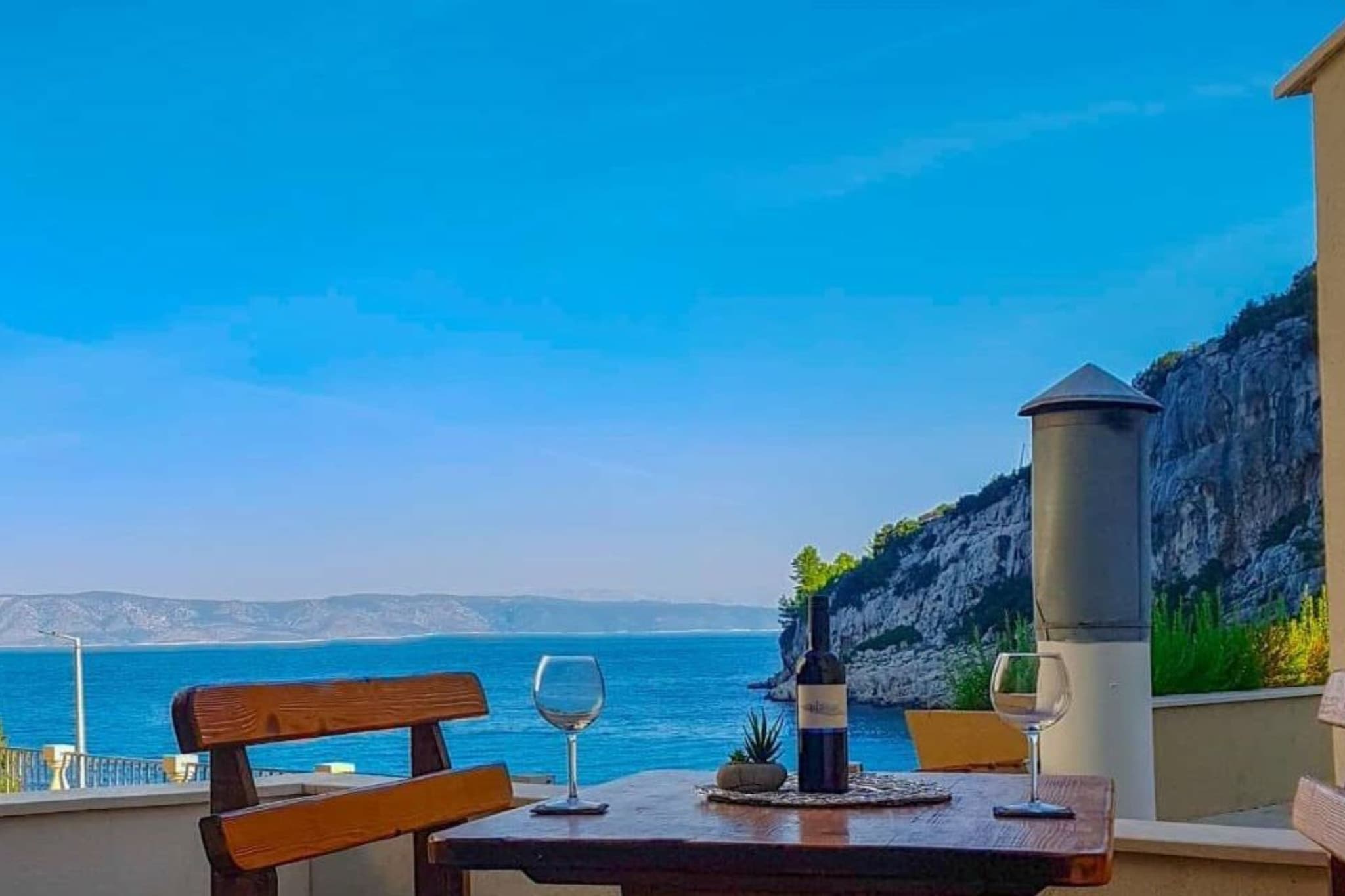 Apartments Šer Zane - One Bedroom Apartment with Terrace and Sea View (7)