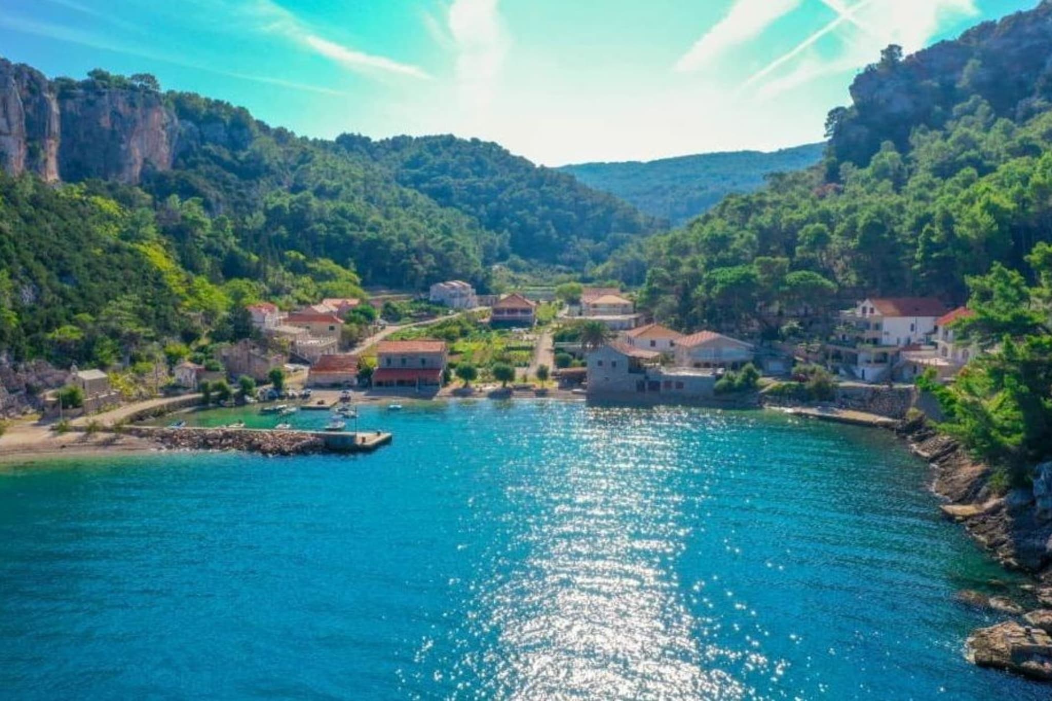 Apartments Šer Zane - One Bedroom Apartment with Terrace and Sea View (7)-Vue