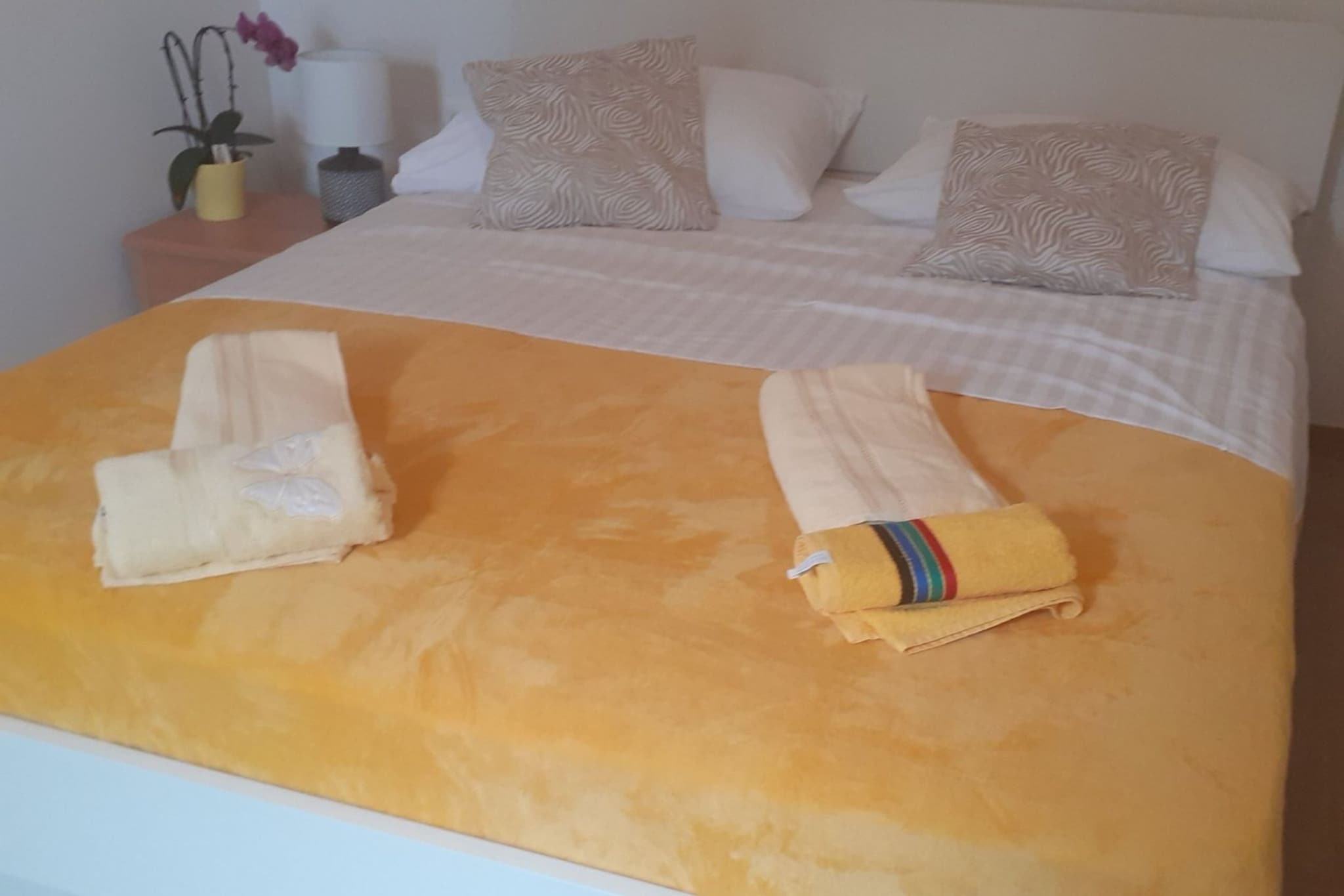 Two Bedroom Apartment with Sea View-Bedroom