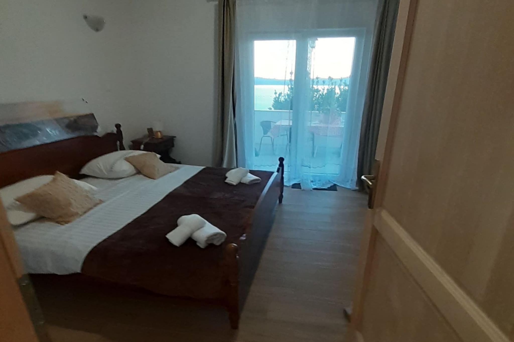 Two Bedroom Apartment with Sea View-Bedroom