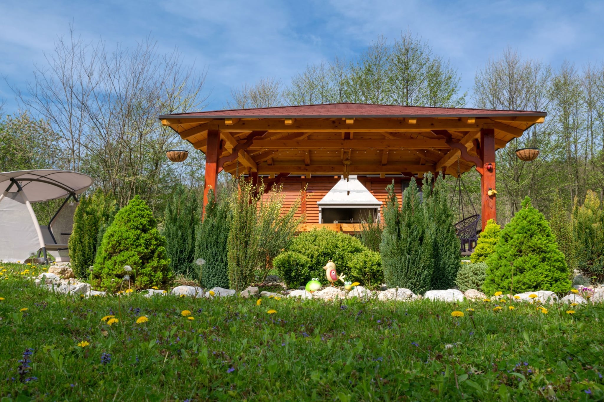 Robinzonski Kamp Hofman - Private Bungalow-Outdoor