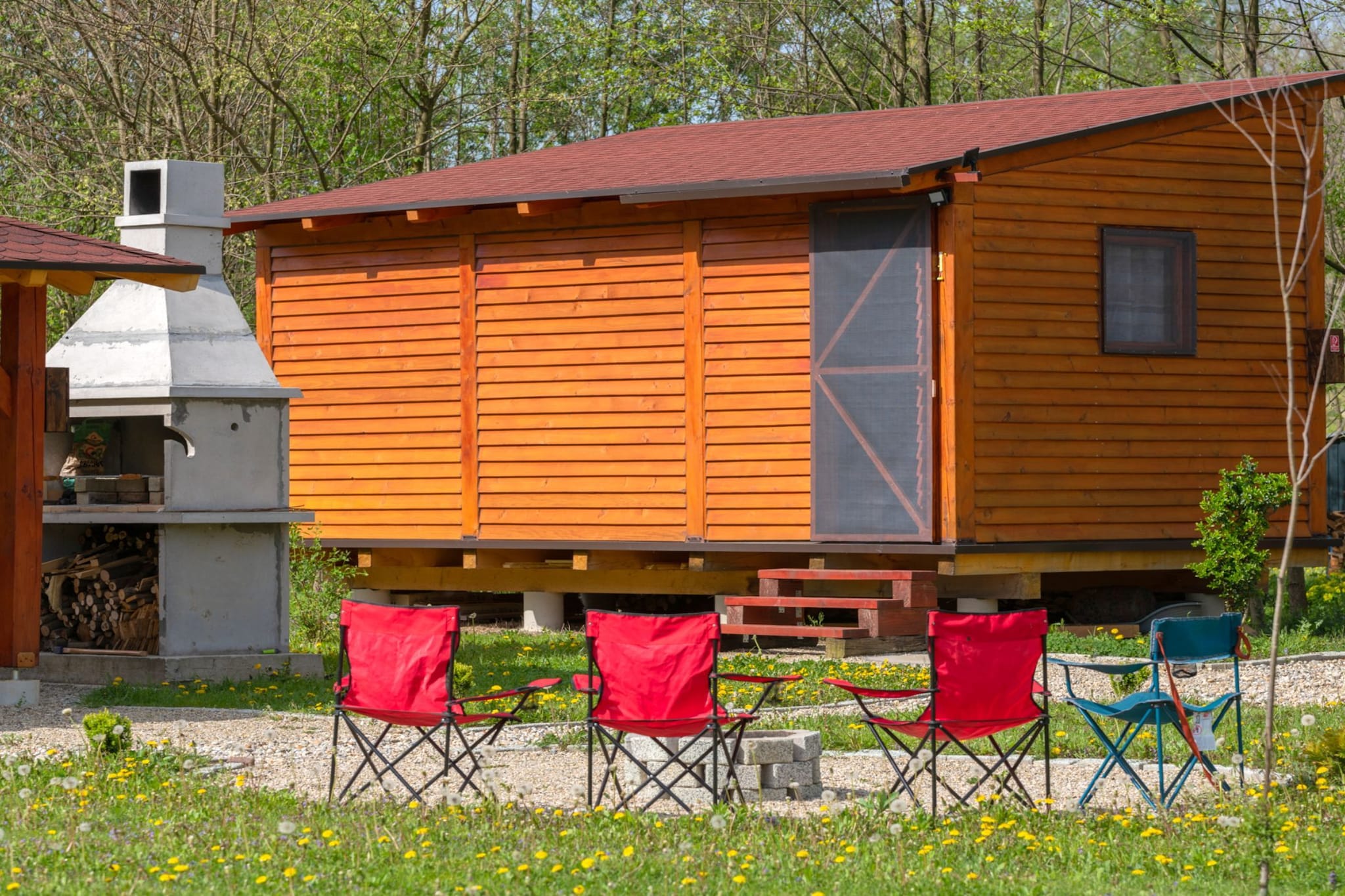 Robinzonski Kamp Hofman - Private Bungalow-Outdoor