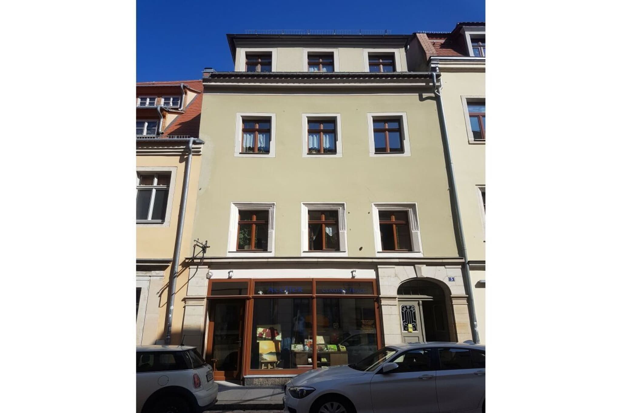 Holidayflat**** in the picturesque old town Pirna, directly at "Painters way"and bicycle way in the middle between Saxon Switzerland and Dresden