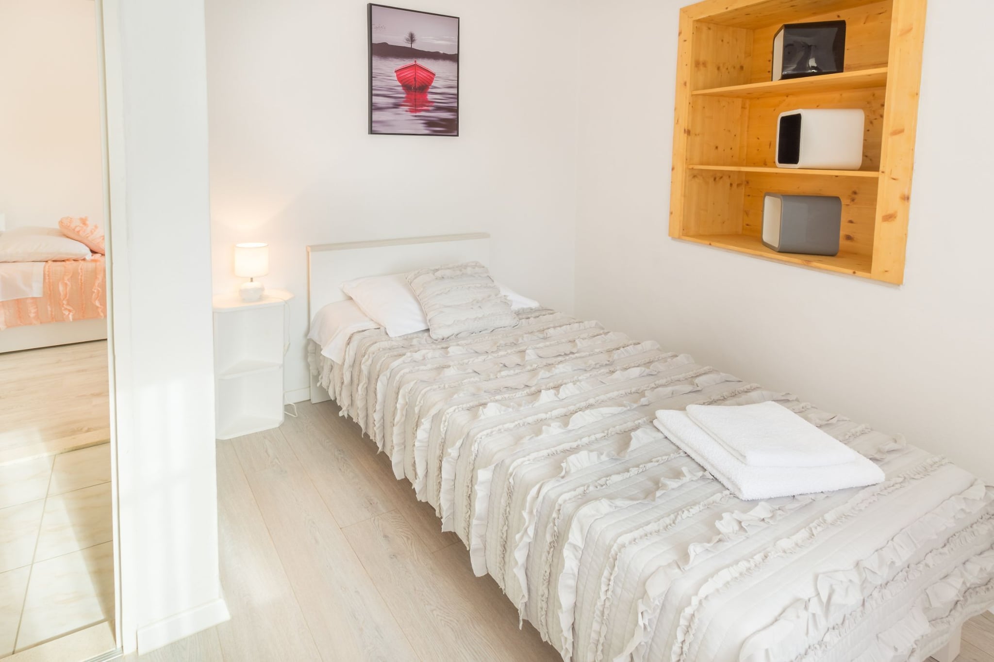 Holiday Home Milutinovic - Four Bedroom  Holiday Home with Sea View-Bedroom
