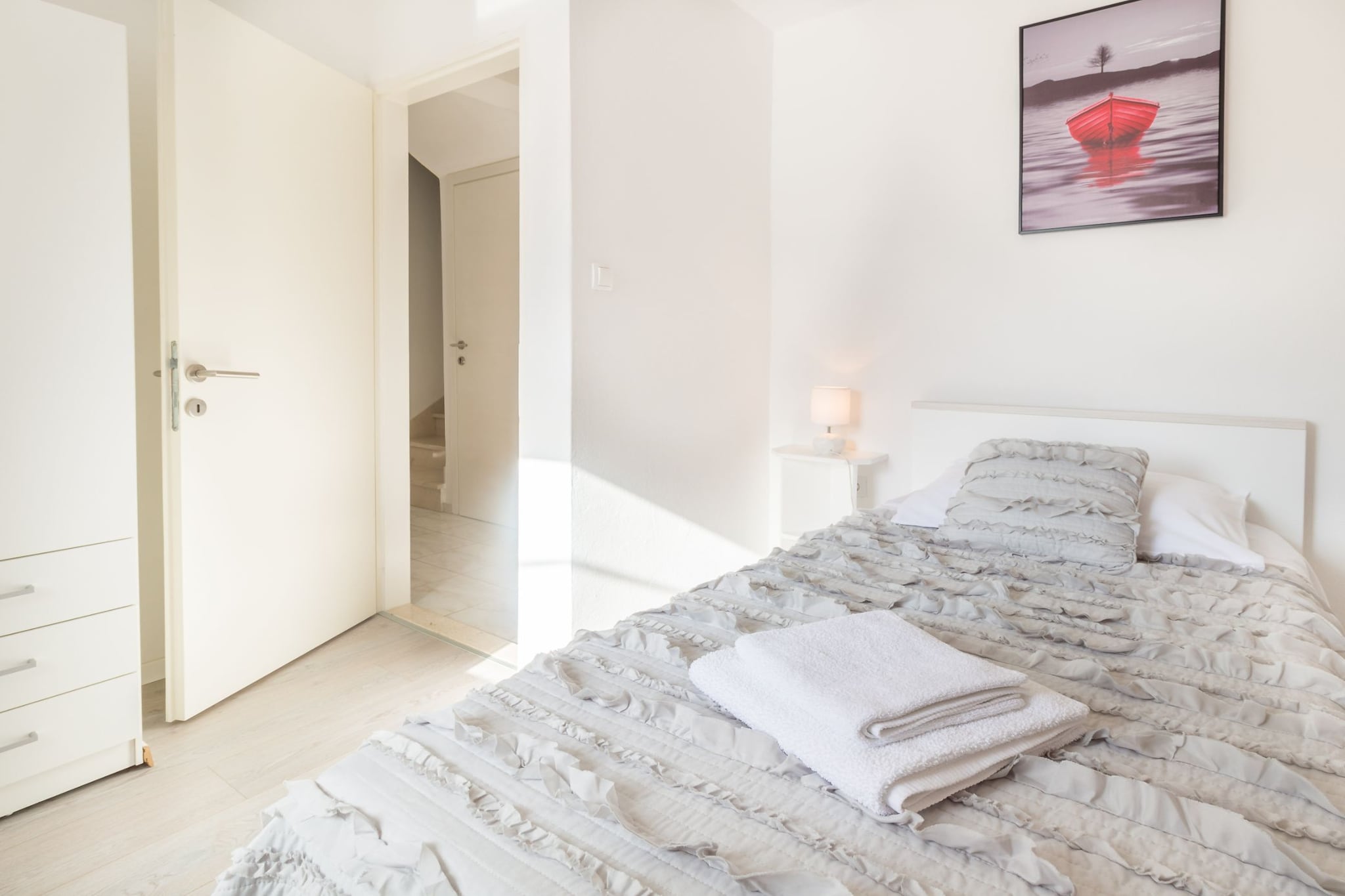 Holiday Home Milutinovic - Four Bedroom  Holiday Home with Sea View-Bedroom